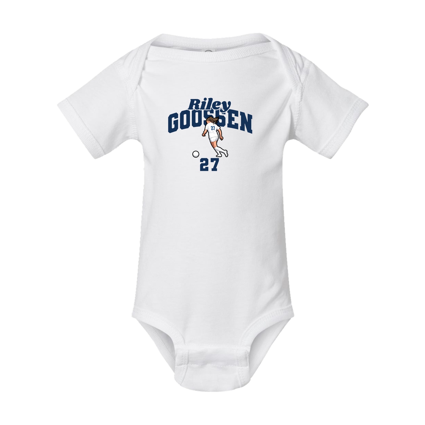 Baby Onesie — Signature Arch in White