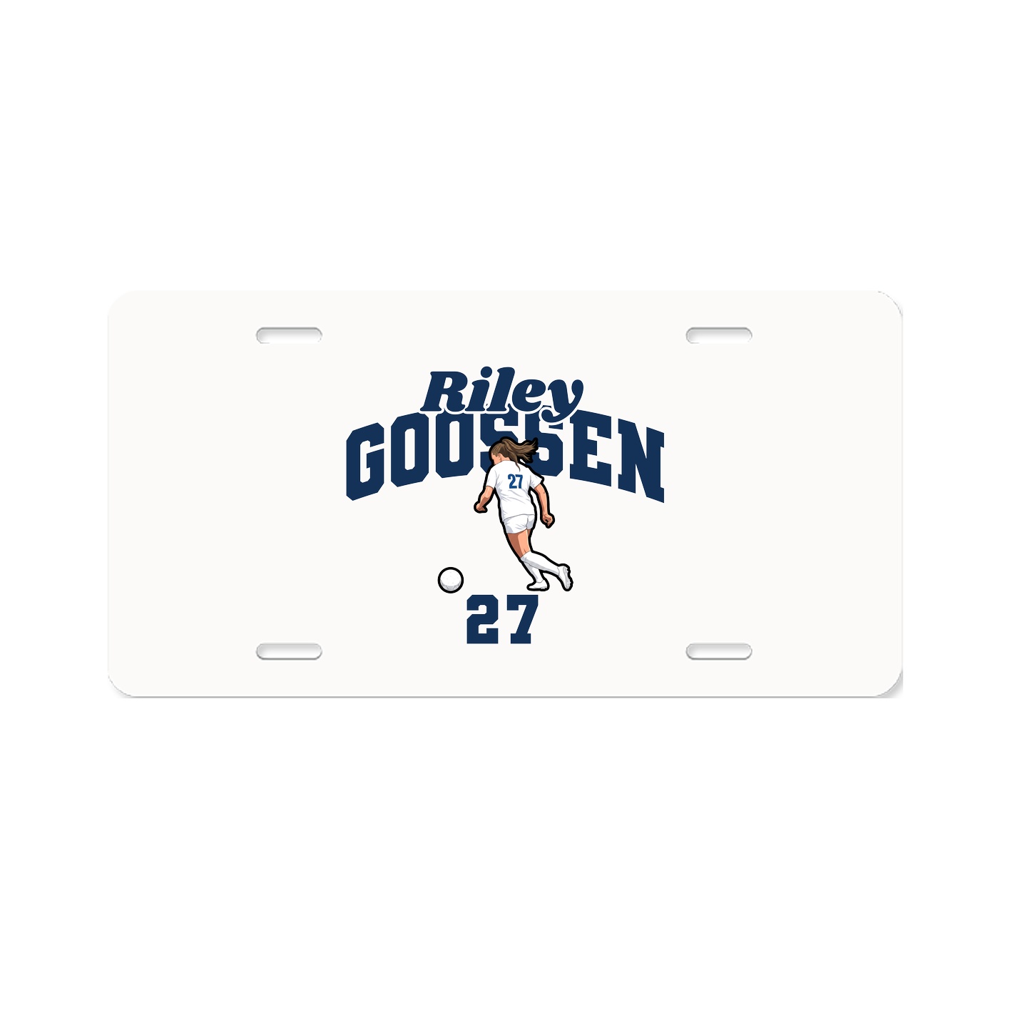 License Plate — Signature Arch in Classic