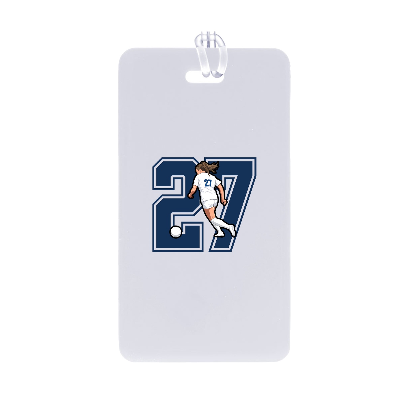 Bag Tag — Number in Classic
