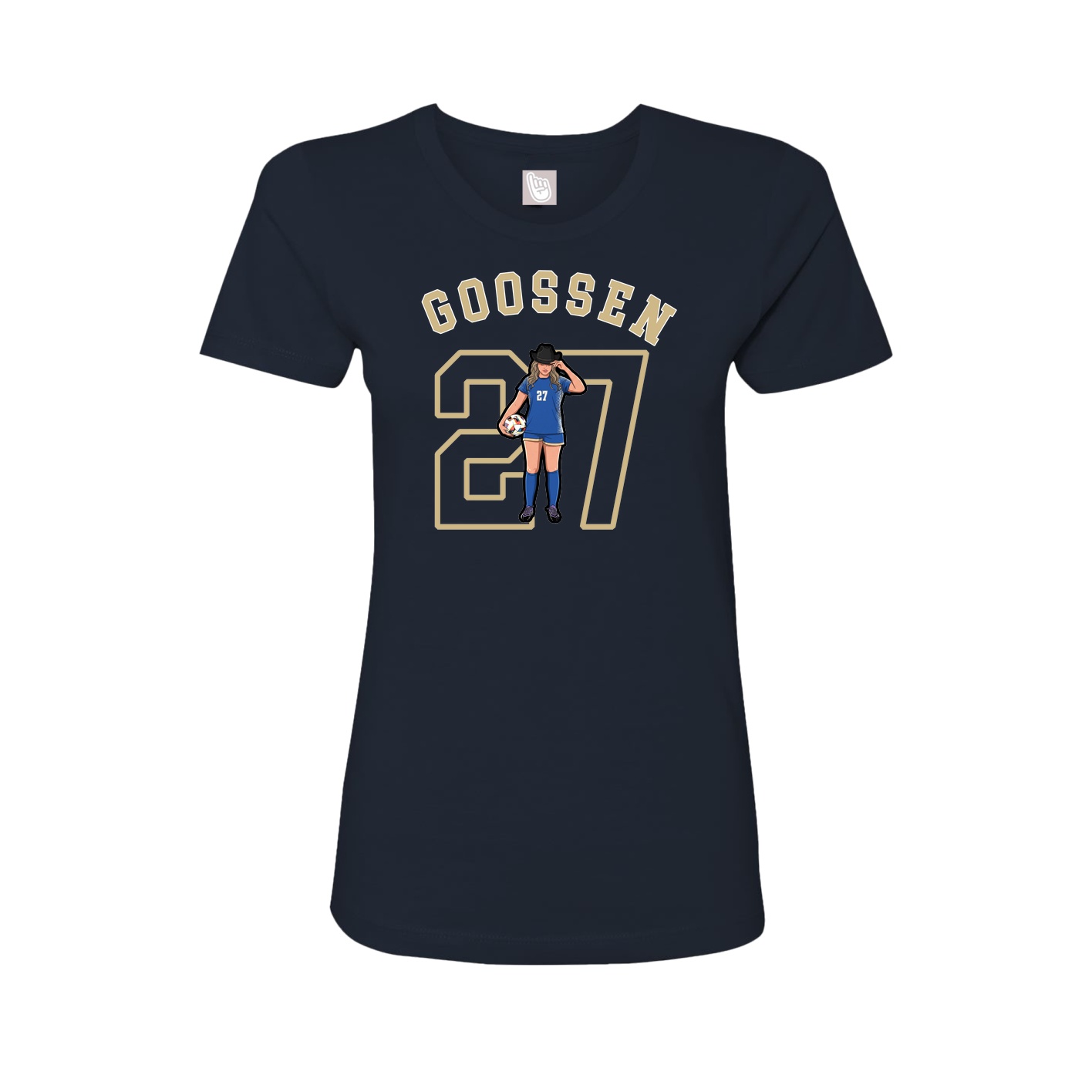 Womens Tee — Shirsey Arch in Navy