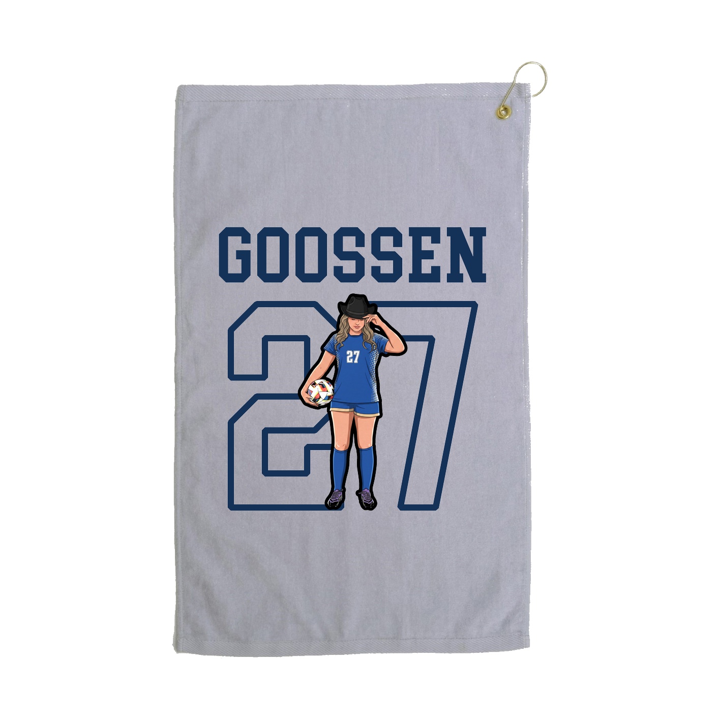Golf Towel — Shirsey in Grey