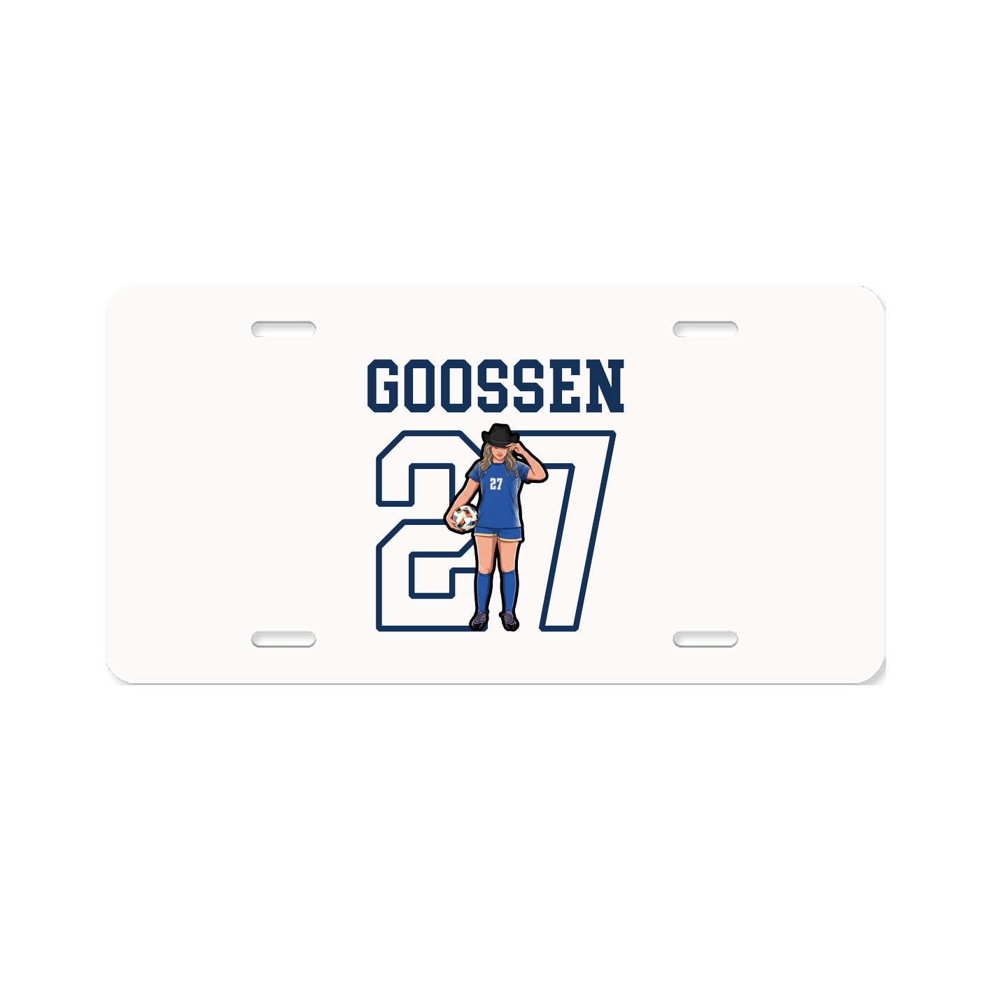 License Plate — Shirsey in Classic