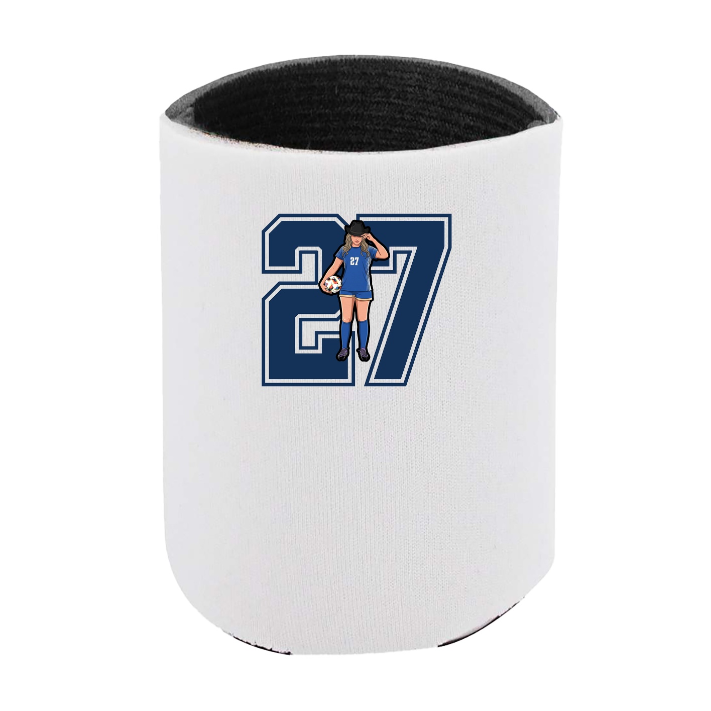 Can Holder — Number in White
