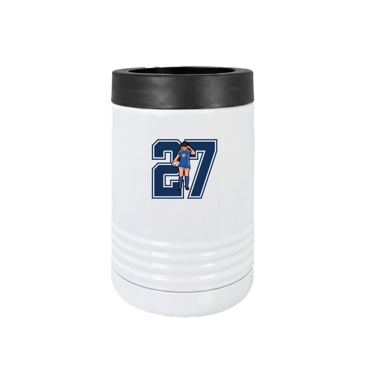 Beverage Holder — Number in White