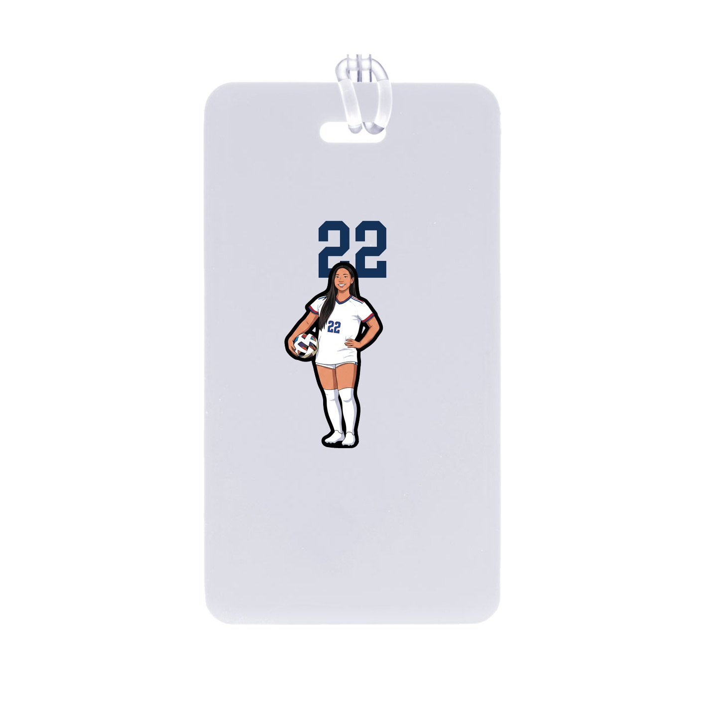 Bag Tag — Number Top in Classic