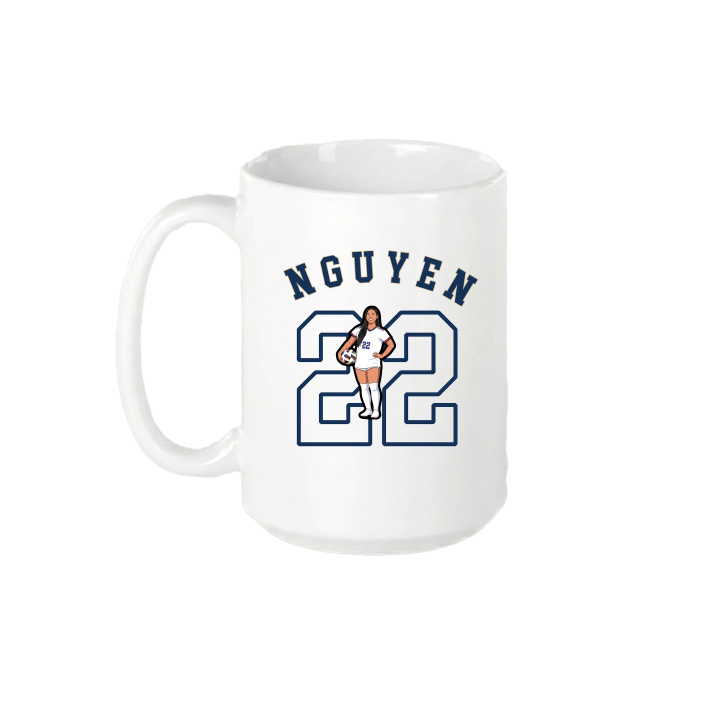 15oz Coffee Mug — Shirsey Arch in White