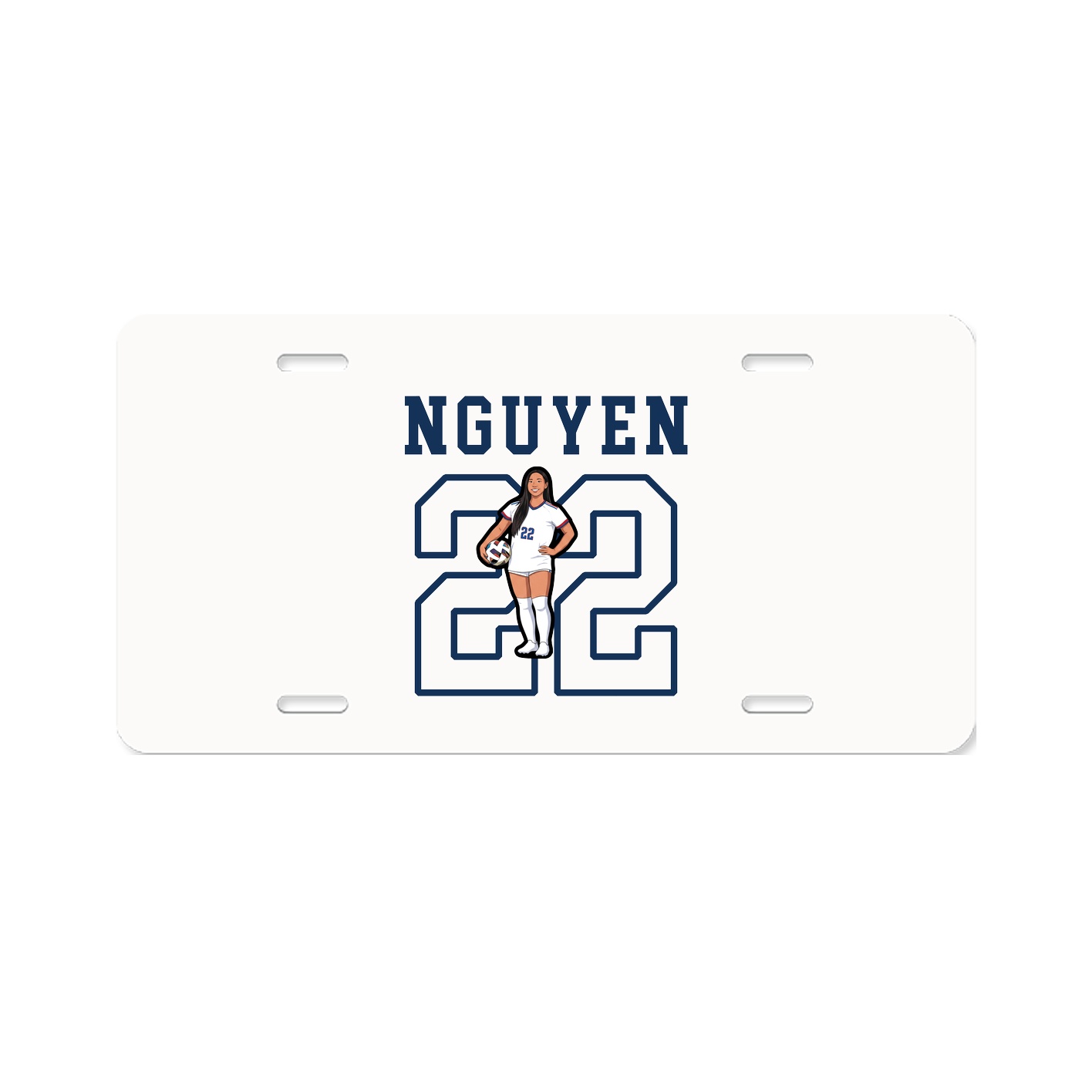License Plate — Shirsey in Classic