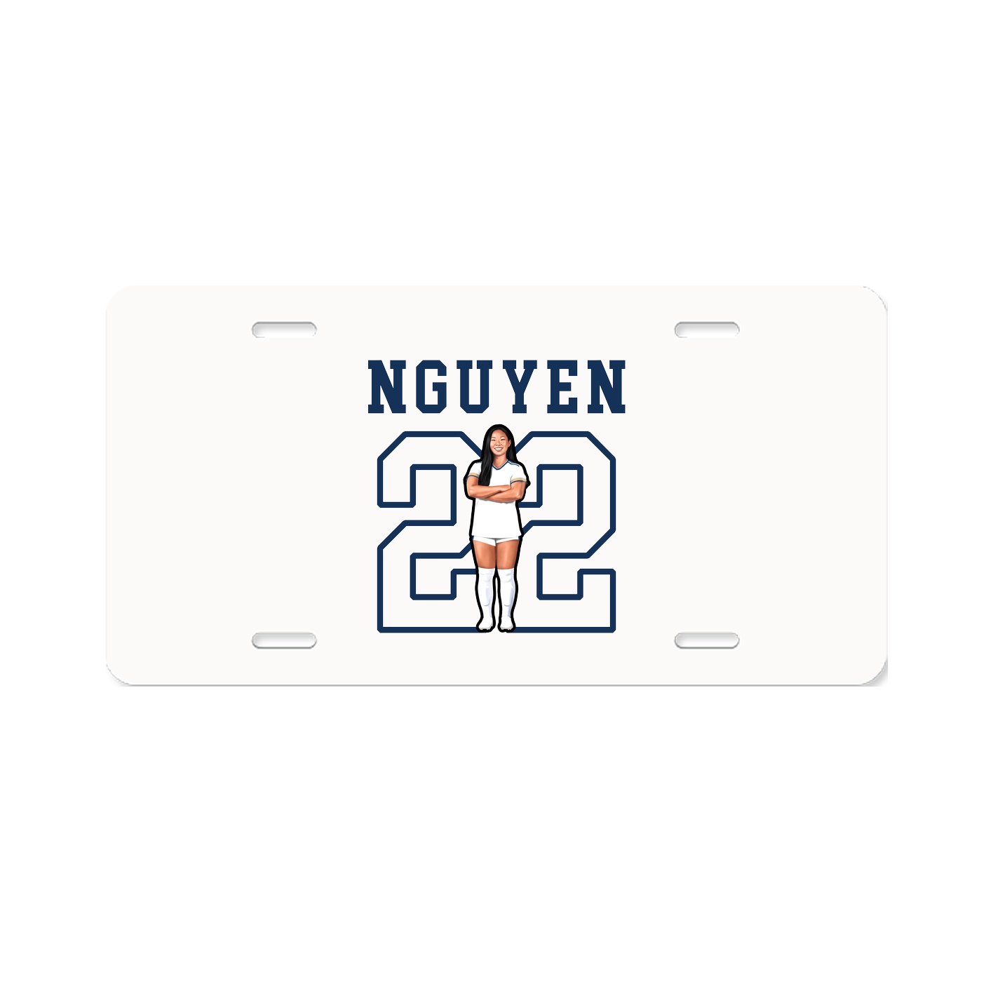 License Plate — Shirsey in Classic