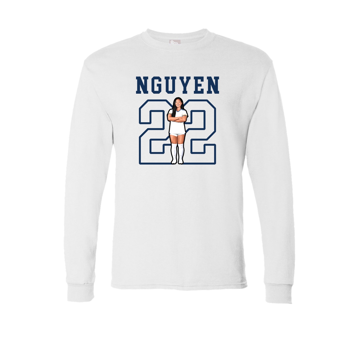 Long Sleeve Tee — Shirsey in White