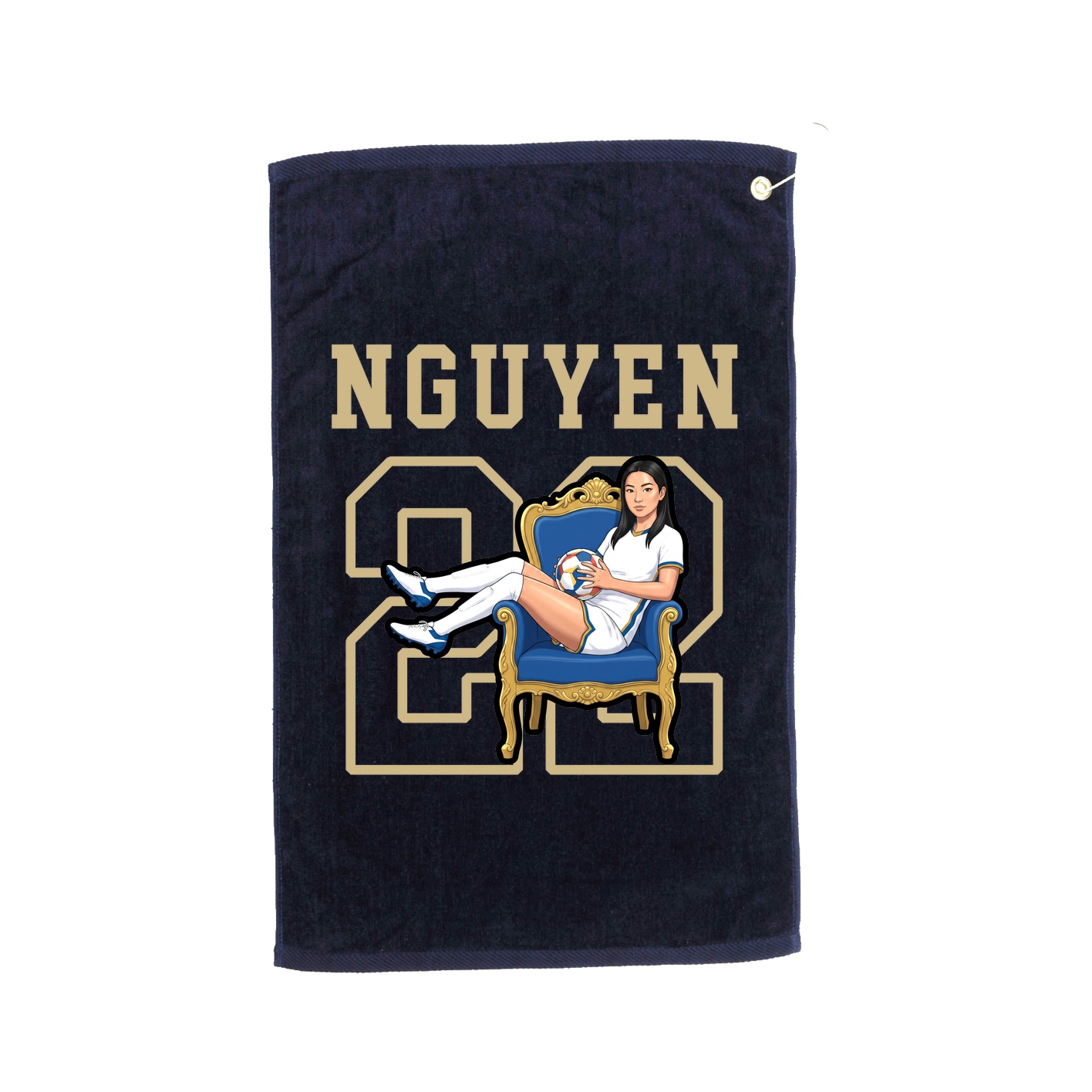 Golf Towel — Shirsey in Navy