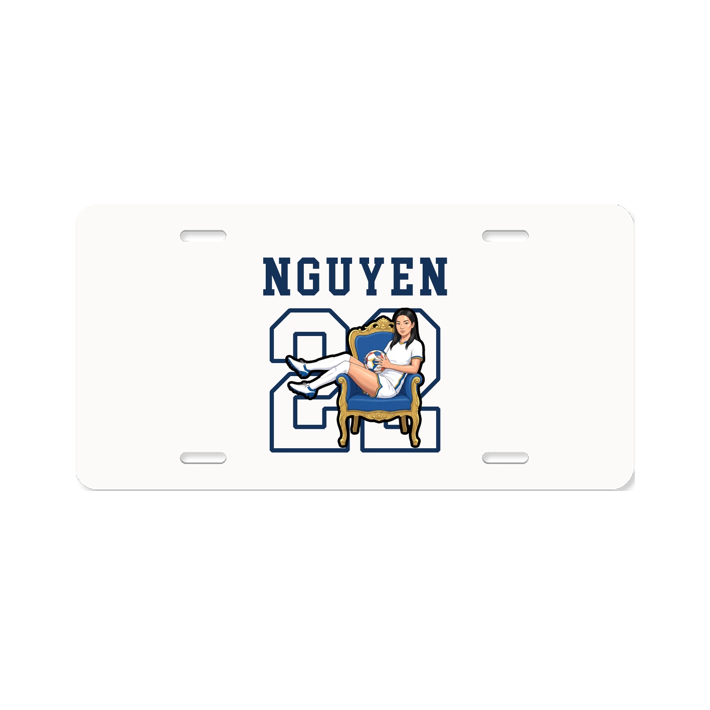 License Plate — Shirsey in Classic