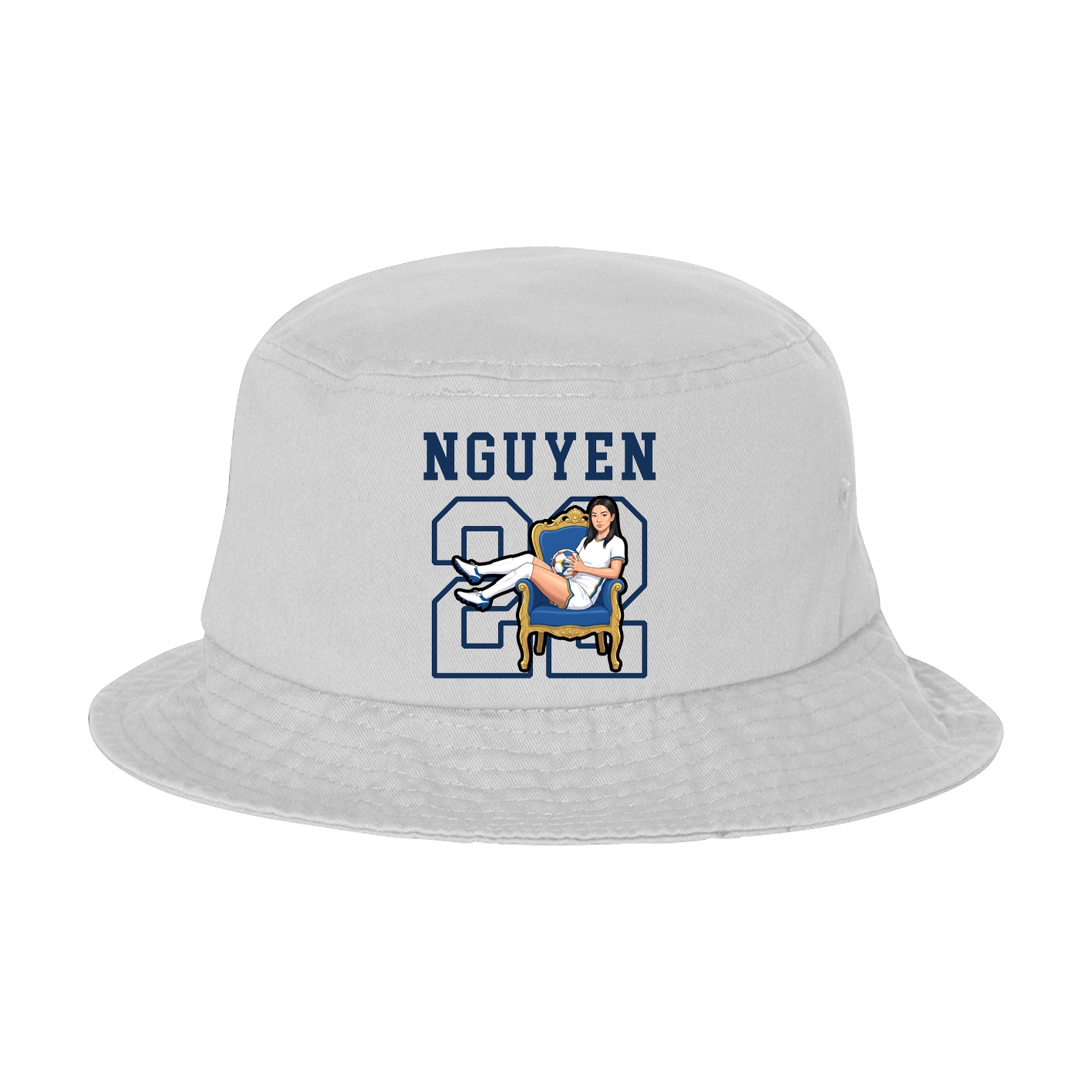 Bucket Cap — Shirsey in White