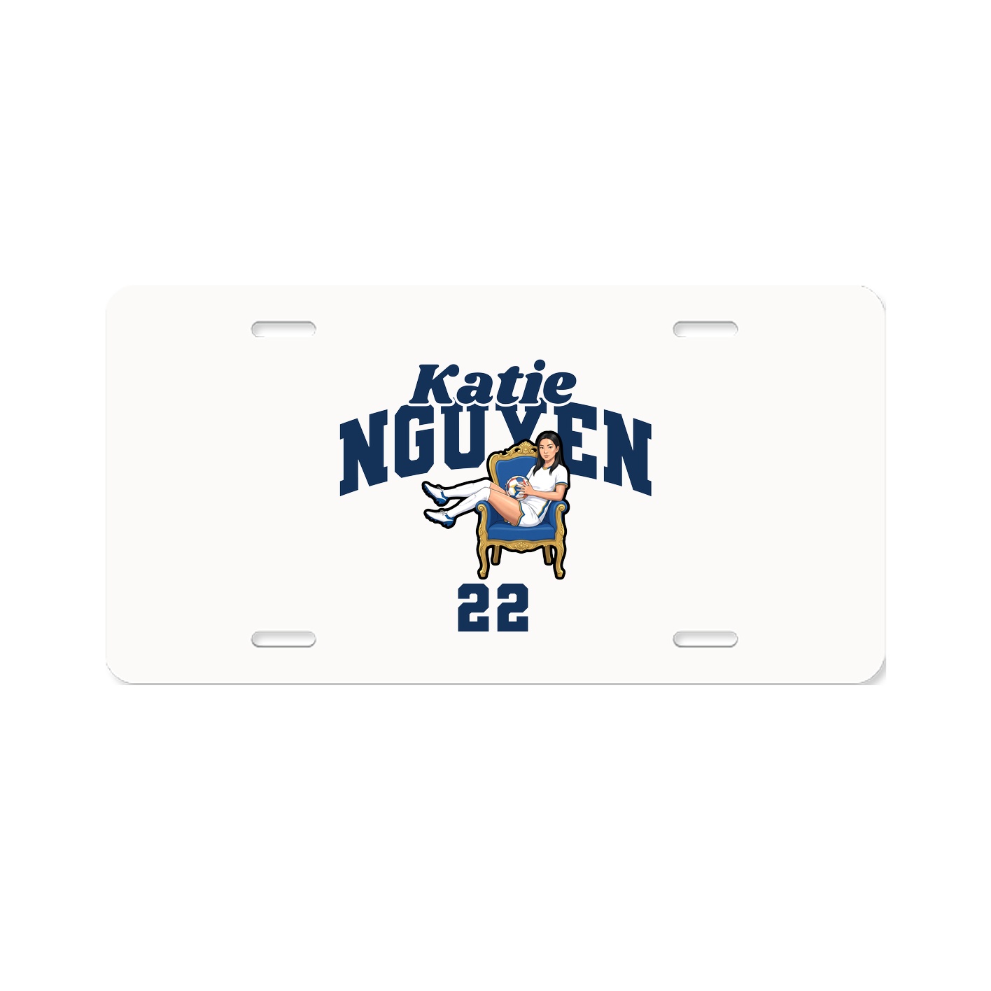 License Plate — Signature Arch in Classic