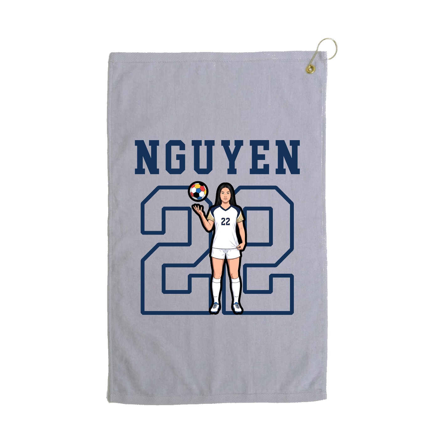 Golf Towel — Shirsey in Grey