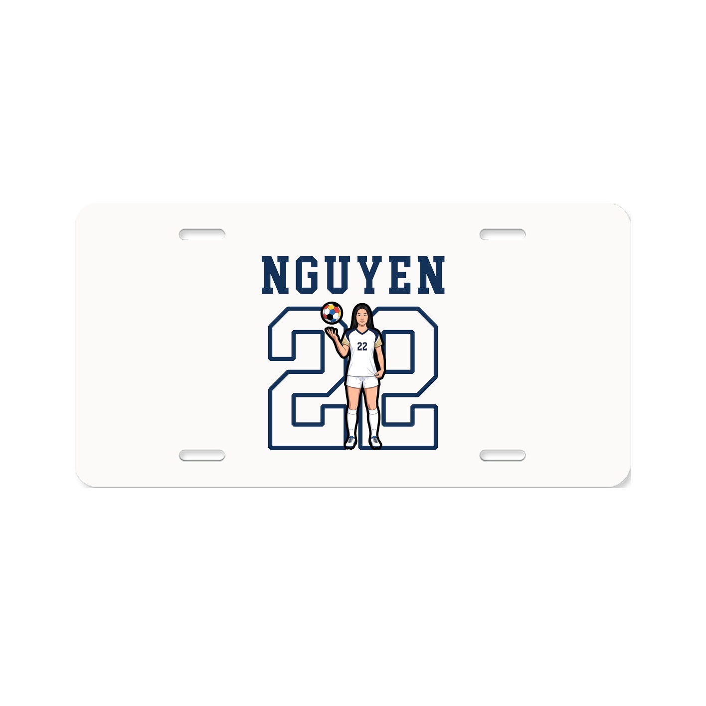 License Plate — Shirsey in Classic