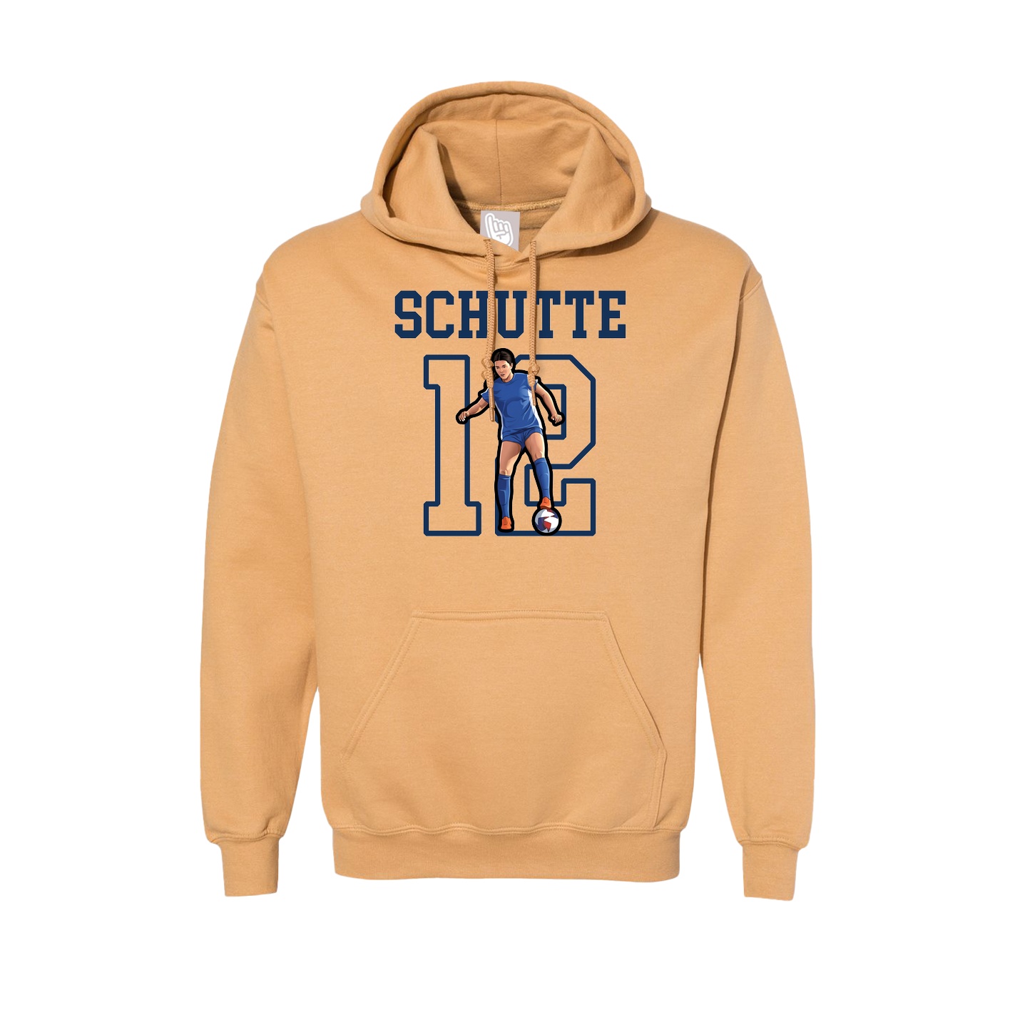 Hoodie — Shirsey in Vegas Gold