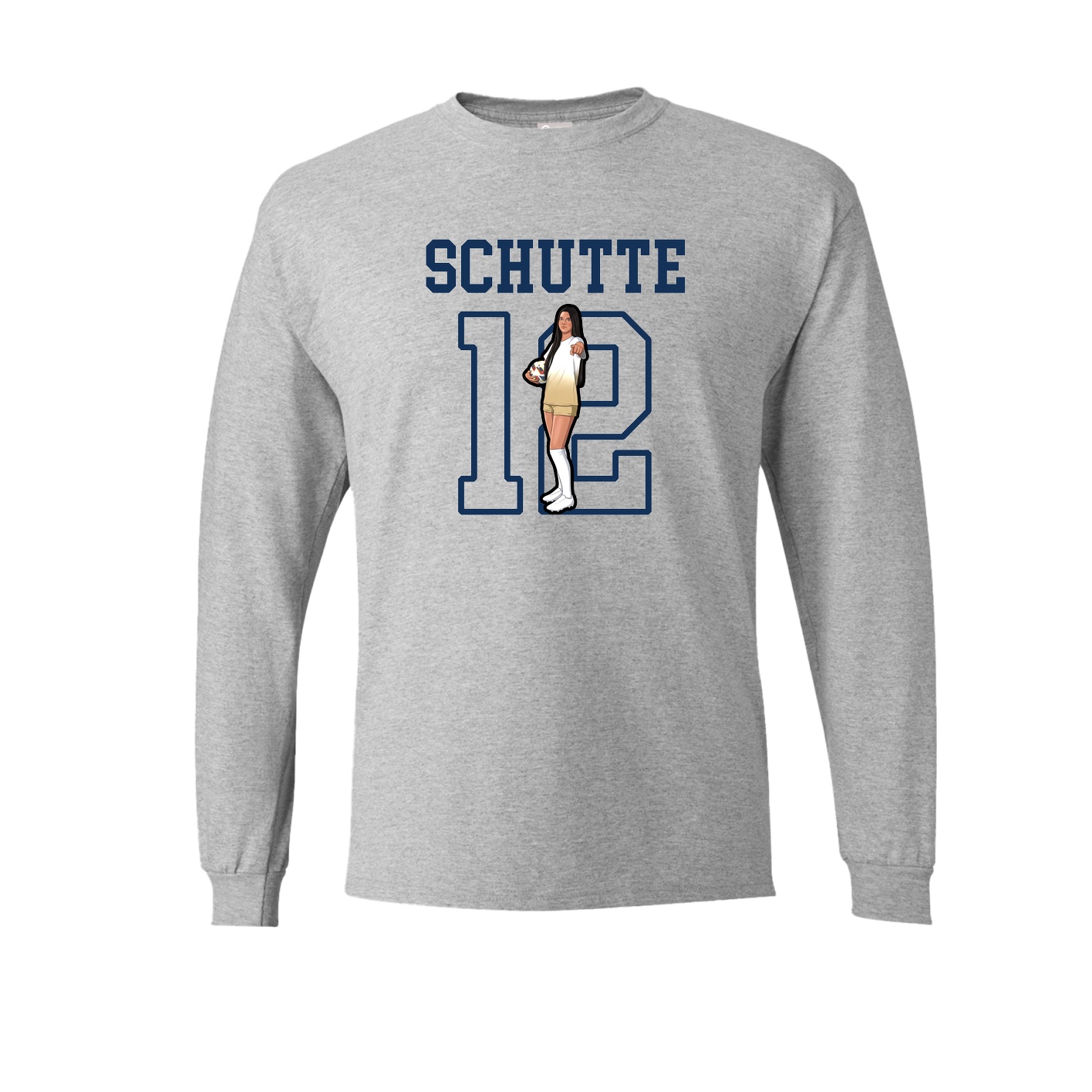 Long Sleeve Tee — Shirsey in Grey