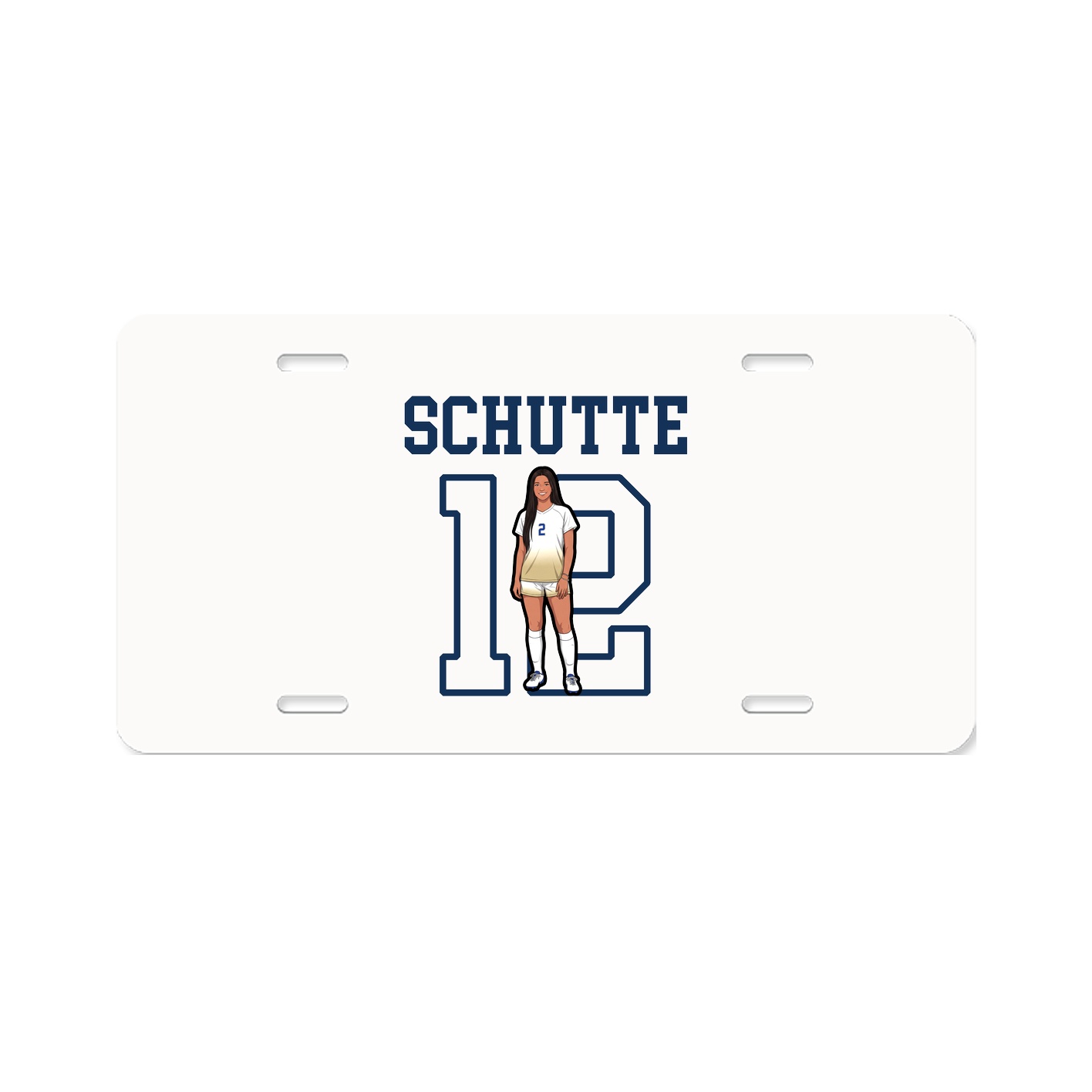 License Plate — Shirsey in Classic