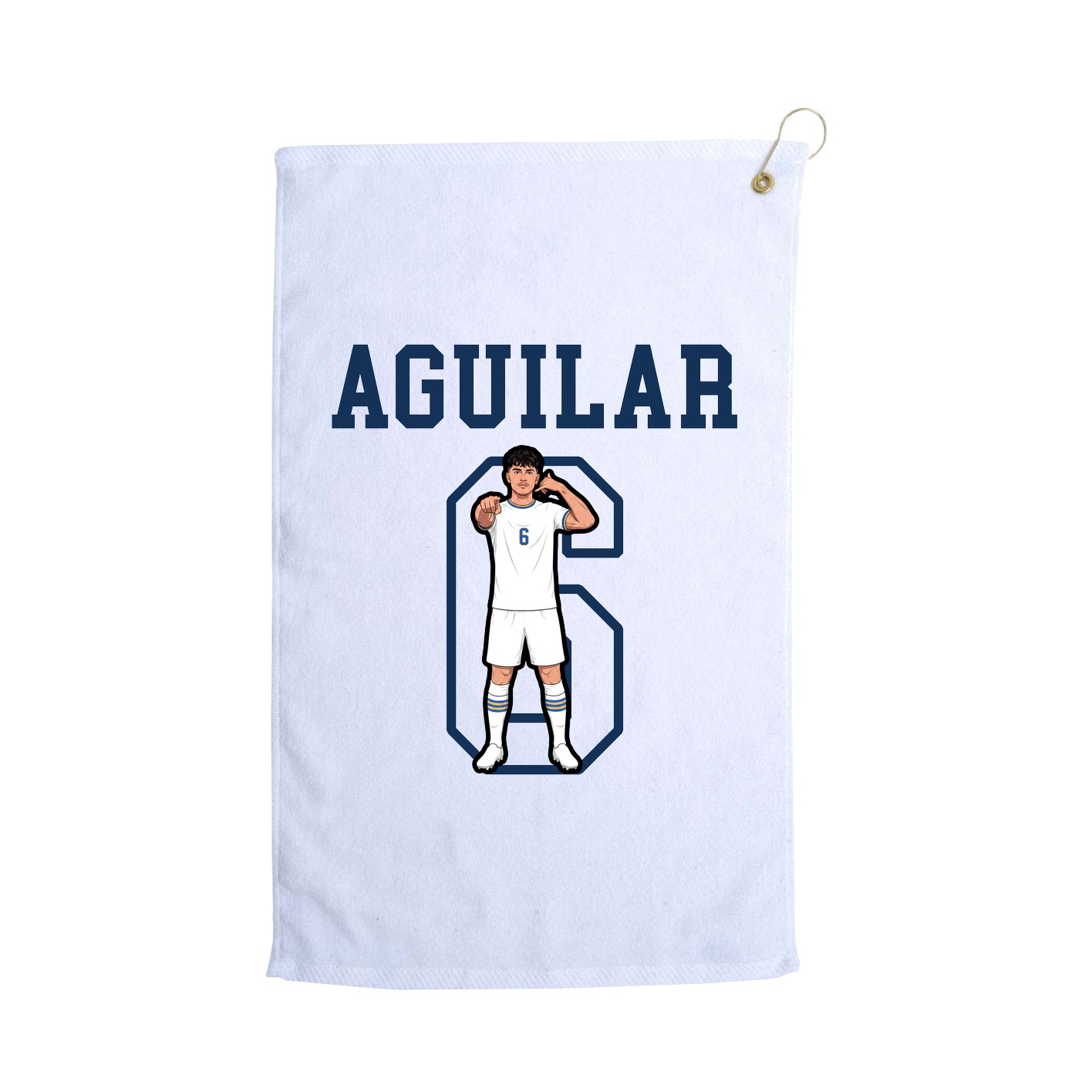Golf Towel — Shirsey in White