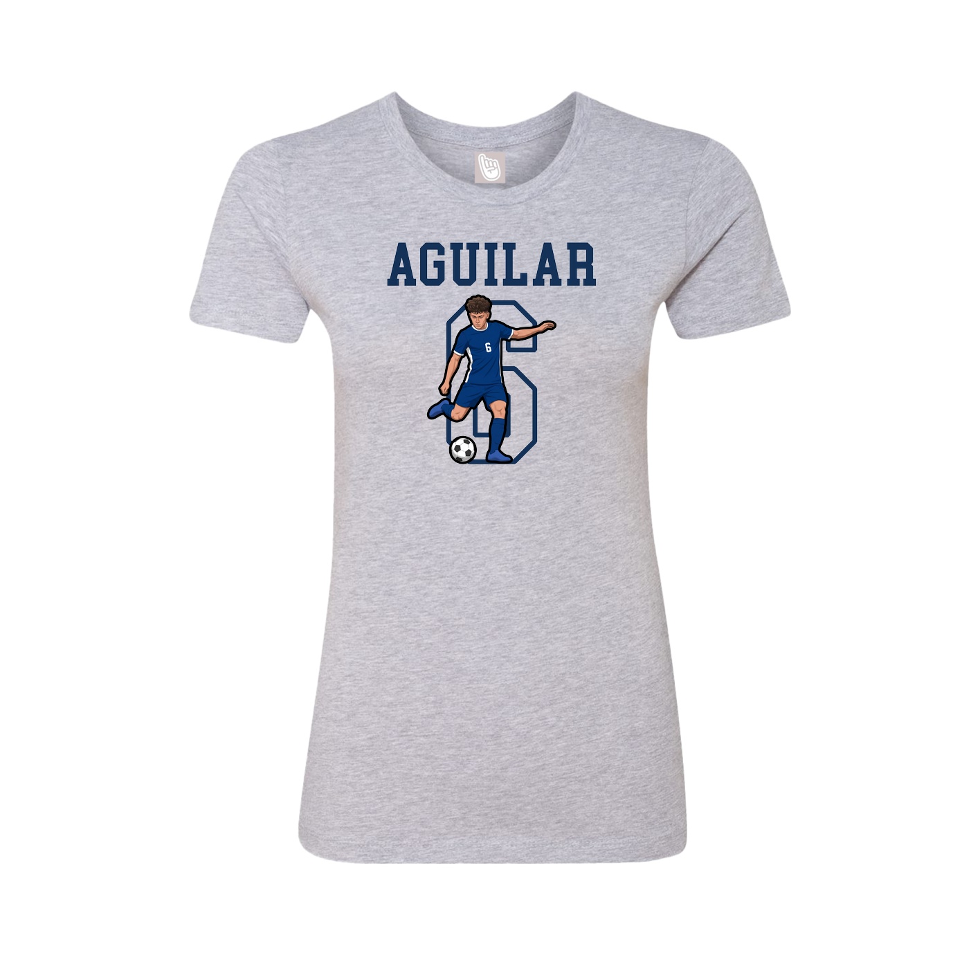 Fitted Women's Tee — Shirsey in Grey
