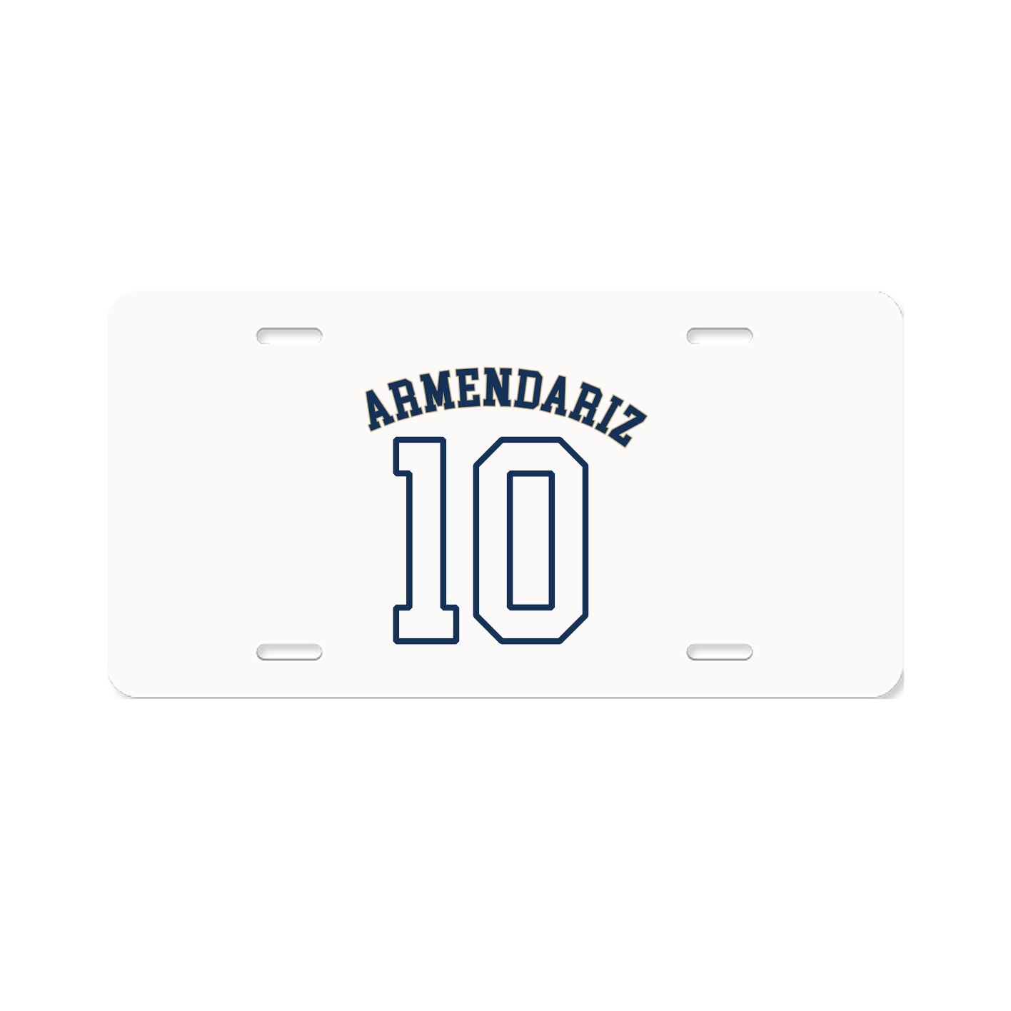 License Plate — Shirsey Arch in Classic