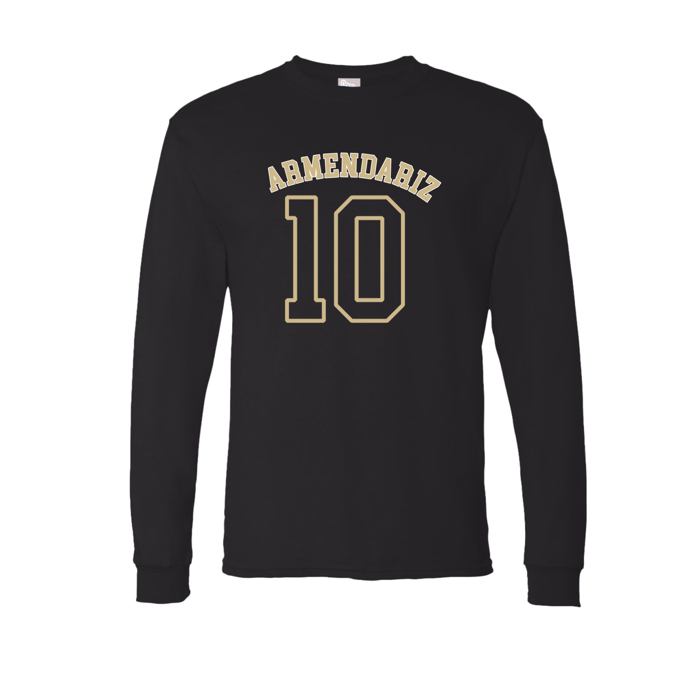 Long Sleeve Tee — Shirsey Arch in Black