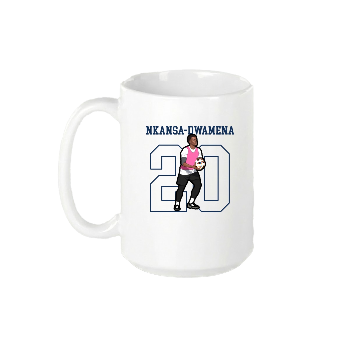 15oz Coffee Mug — Shirsey in White