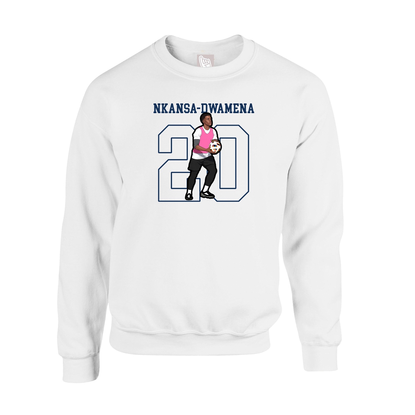 Fleece Crew — Shirsey in White