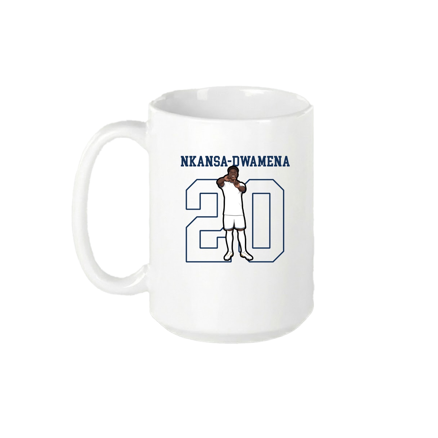 15oz Coffee Mug — Shirsey in White