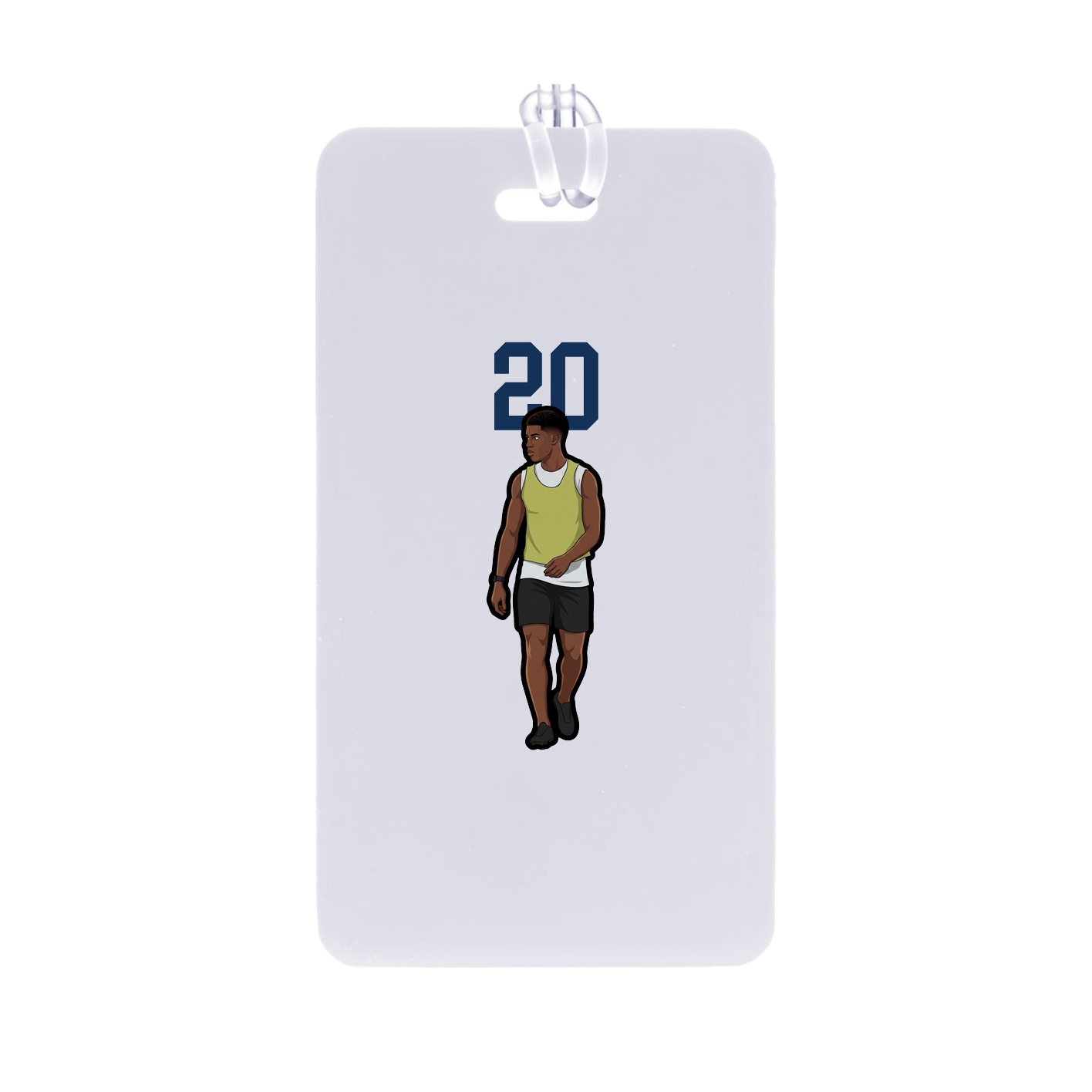 Bag Tag — Number Top in Classic