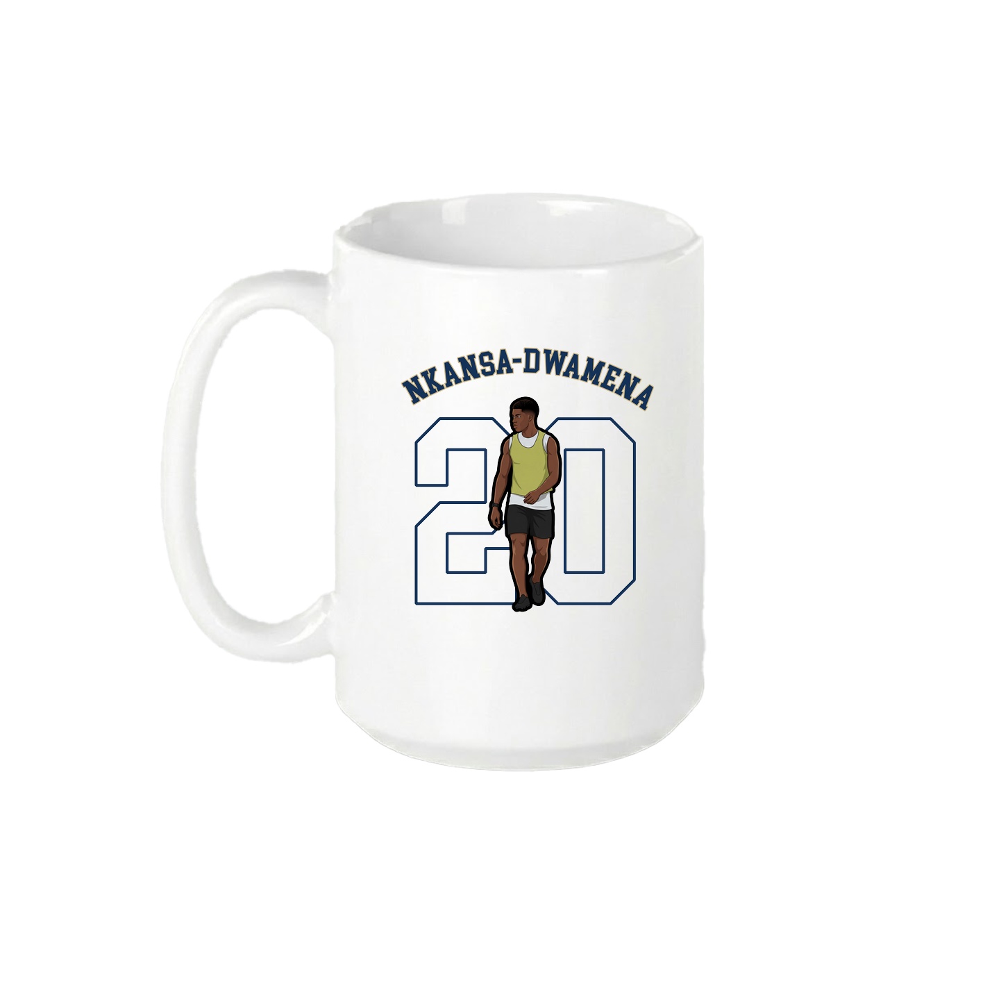 15oz Coffee Mug — Shirsey Arch in White