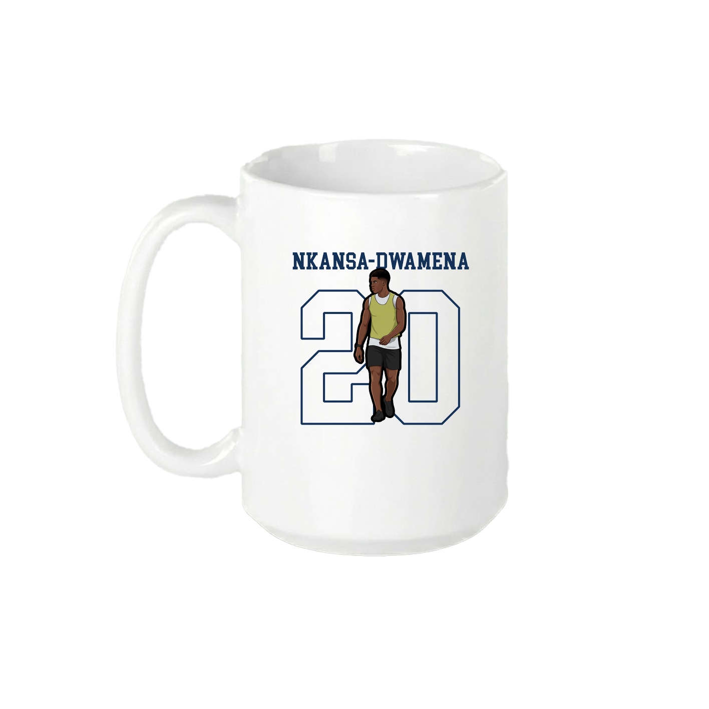 15oz Coffee Mug — Shirsey in White