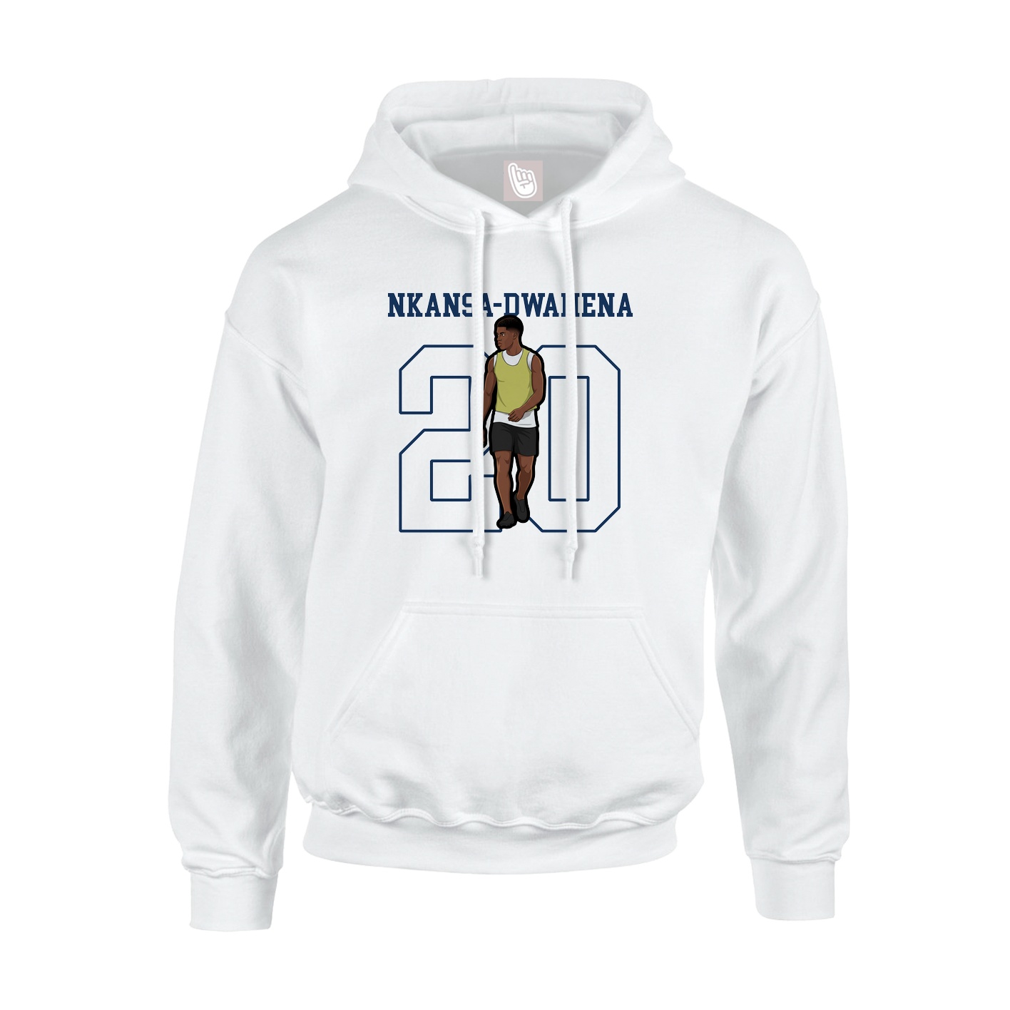 Youth Hoodie — Shirsey in White