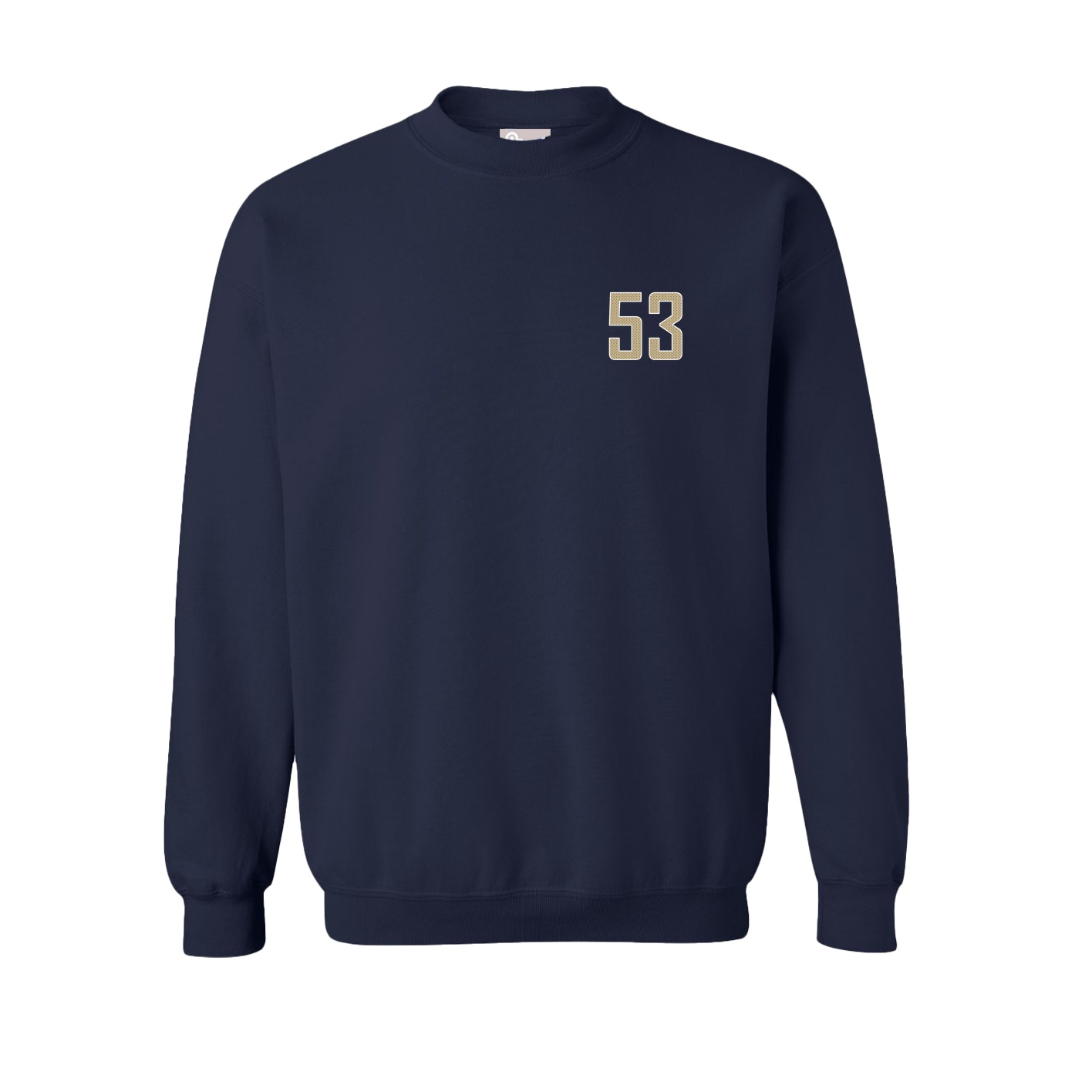 Fleece Crew — Front Shirsy in Navy