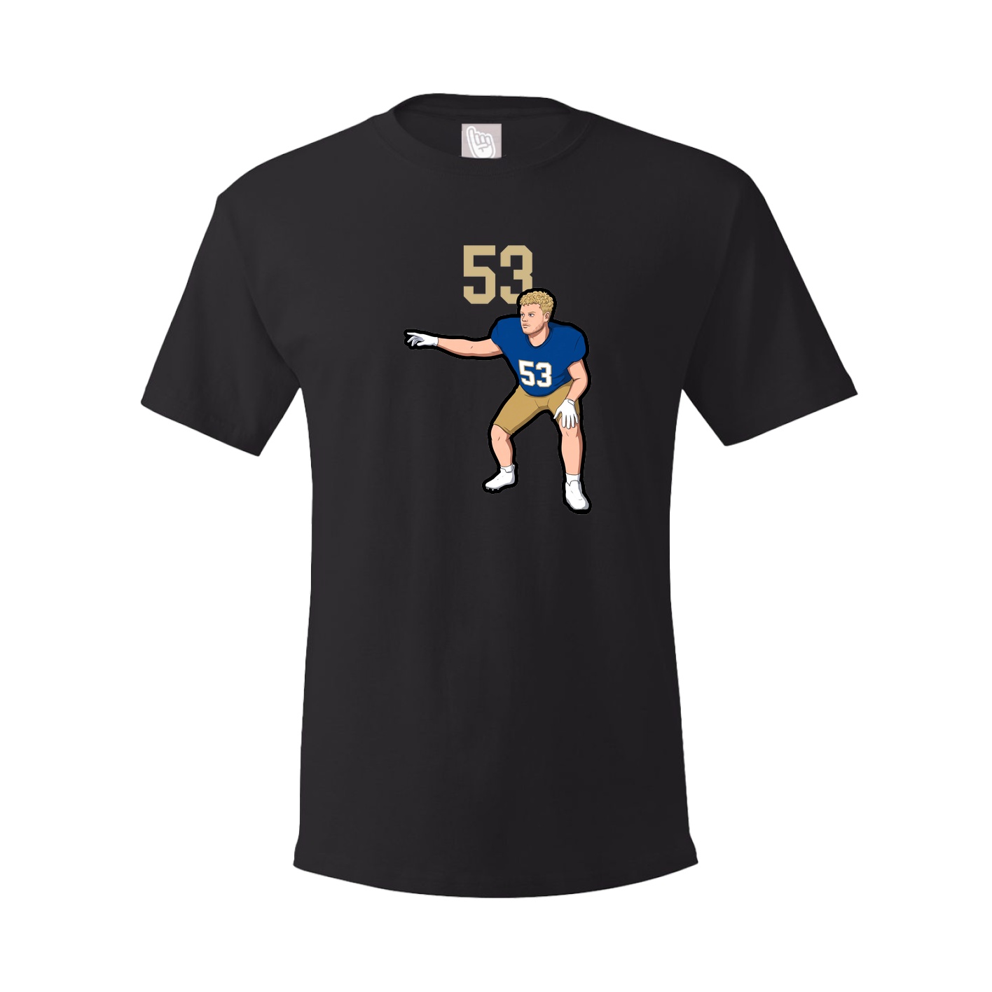 Tee — Number Top in Black