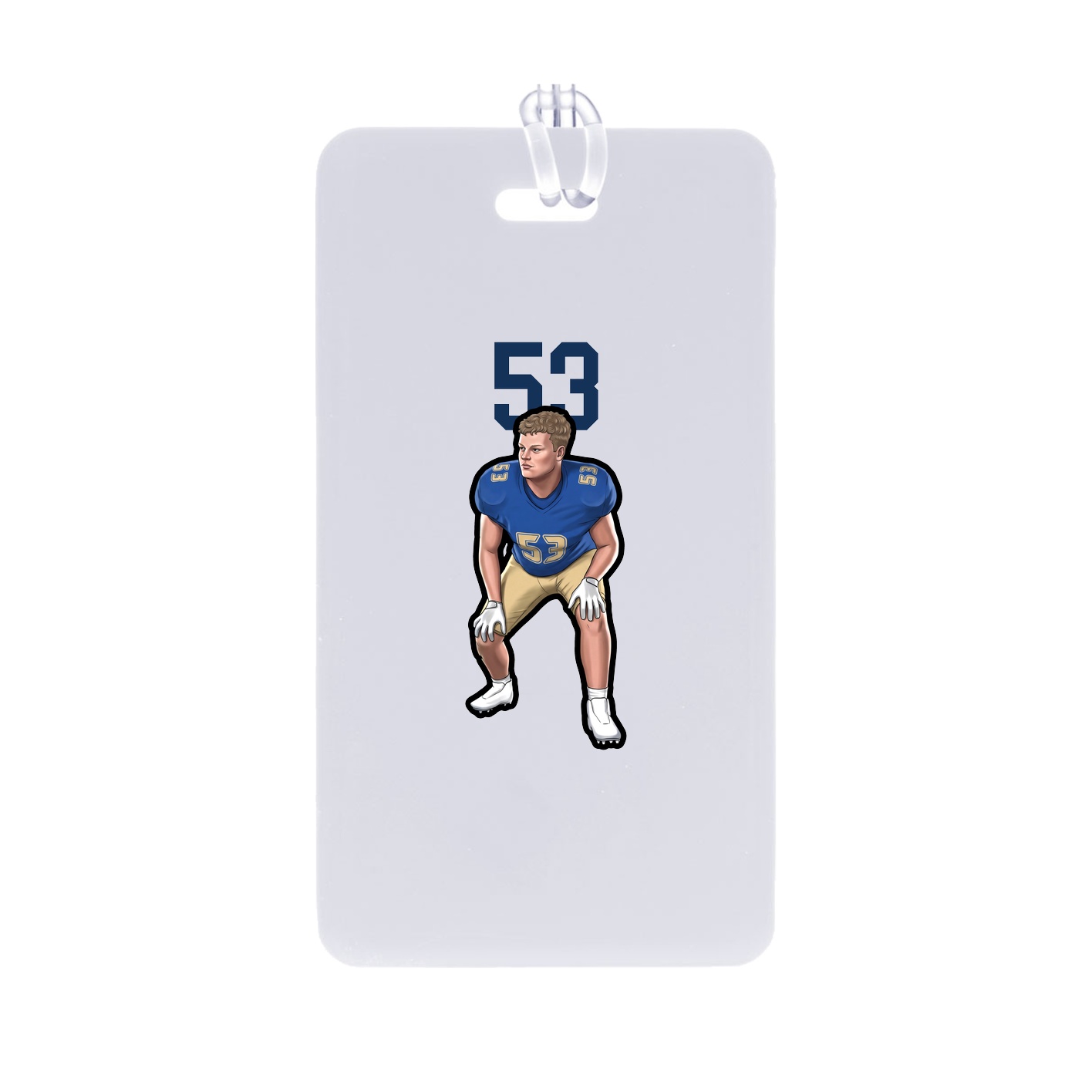 Bag Tag — Number Top in Classic