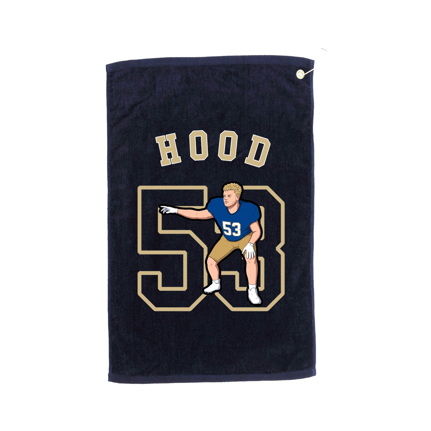 Golf Towel — Shirsey Arch in Navy