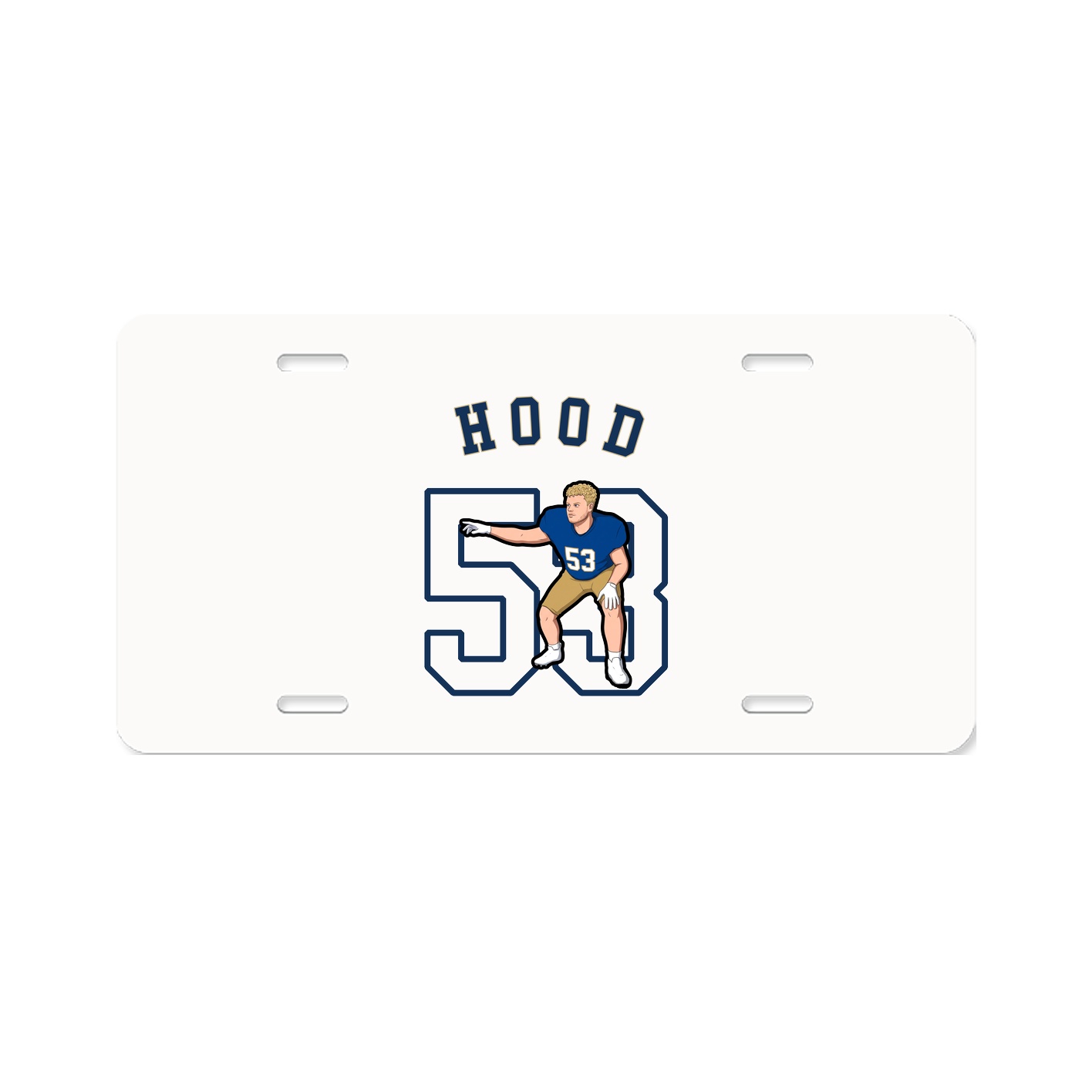 License Plate — Shirsey Arch in Classic