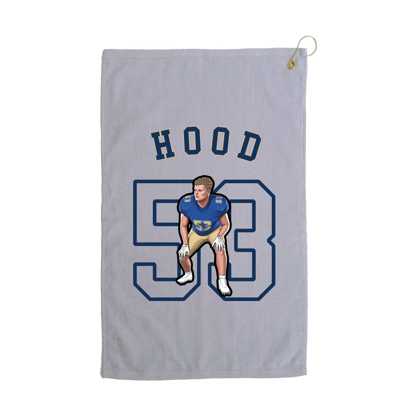 Golf Towel — Shirsey Arch in Grey