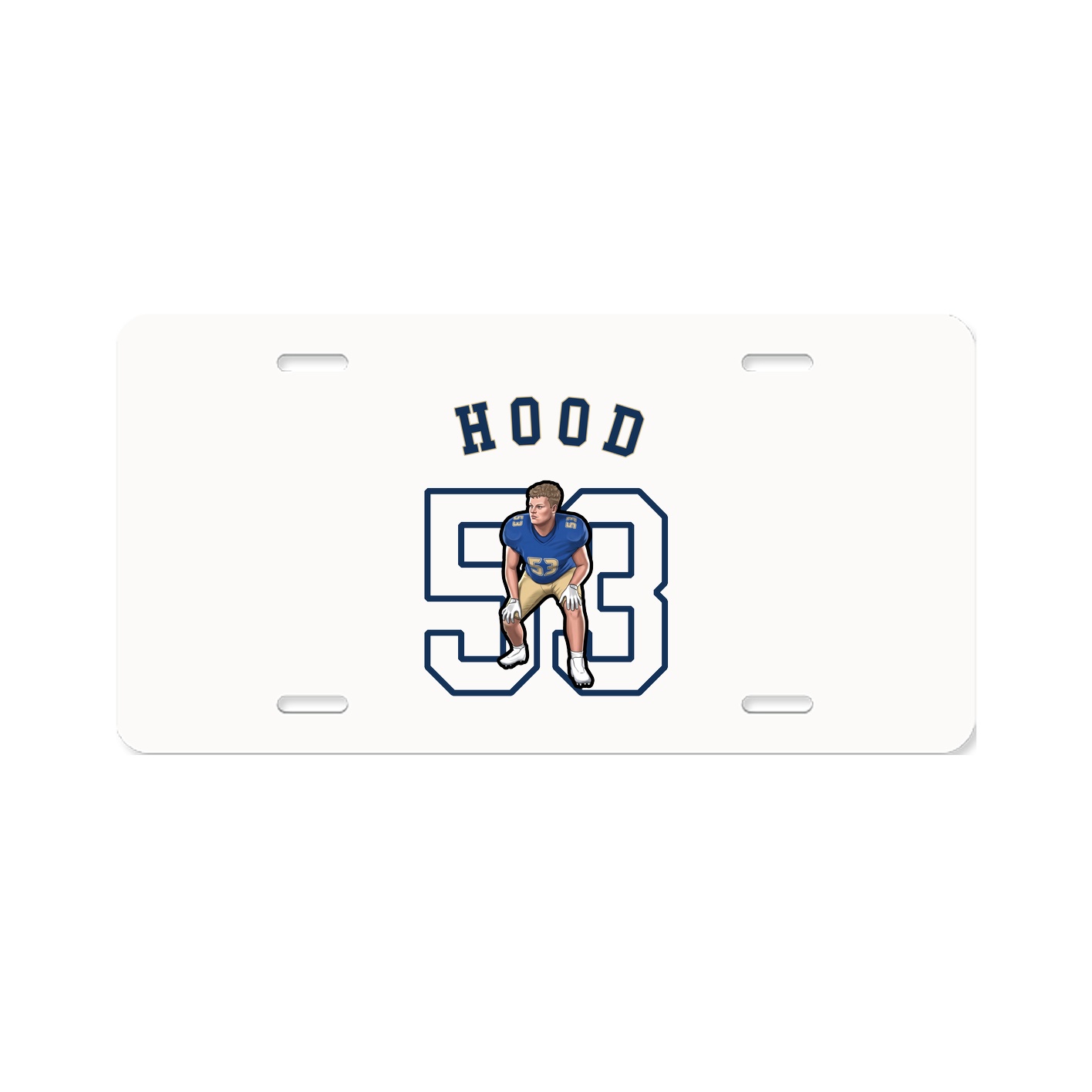 License Plate — Shirsey Arch in Classic