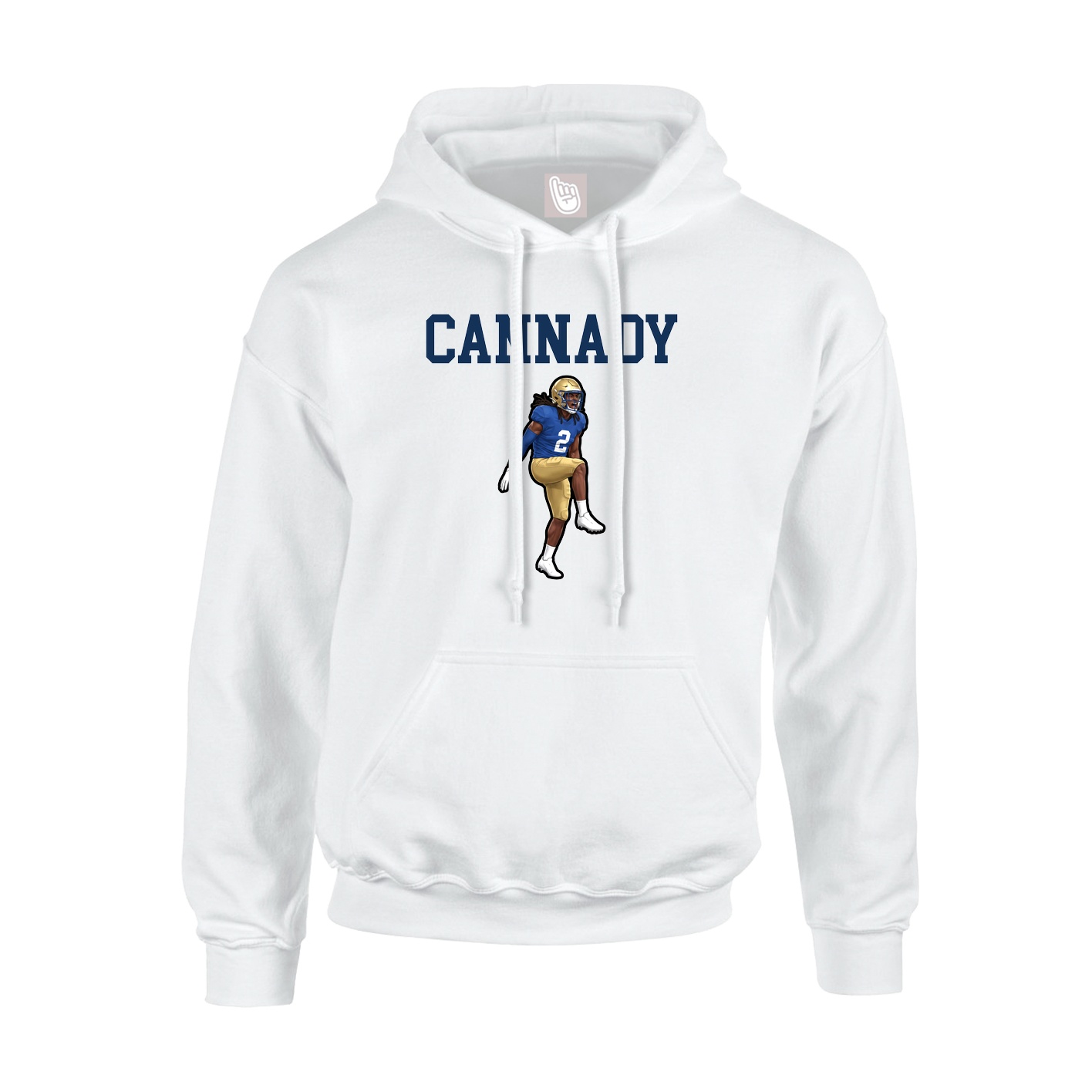 Youth Hoodie — Shirsey in White