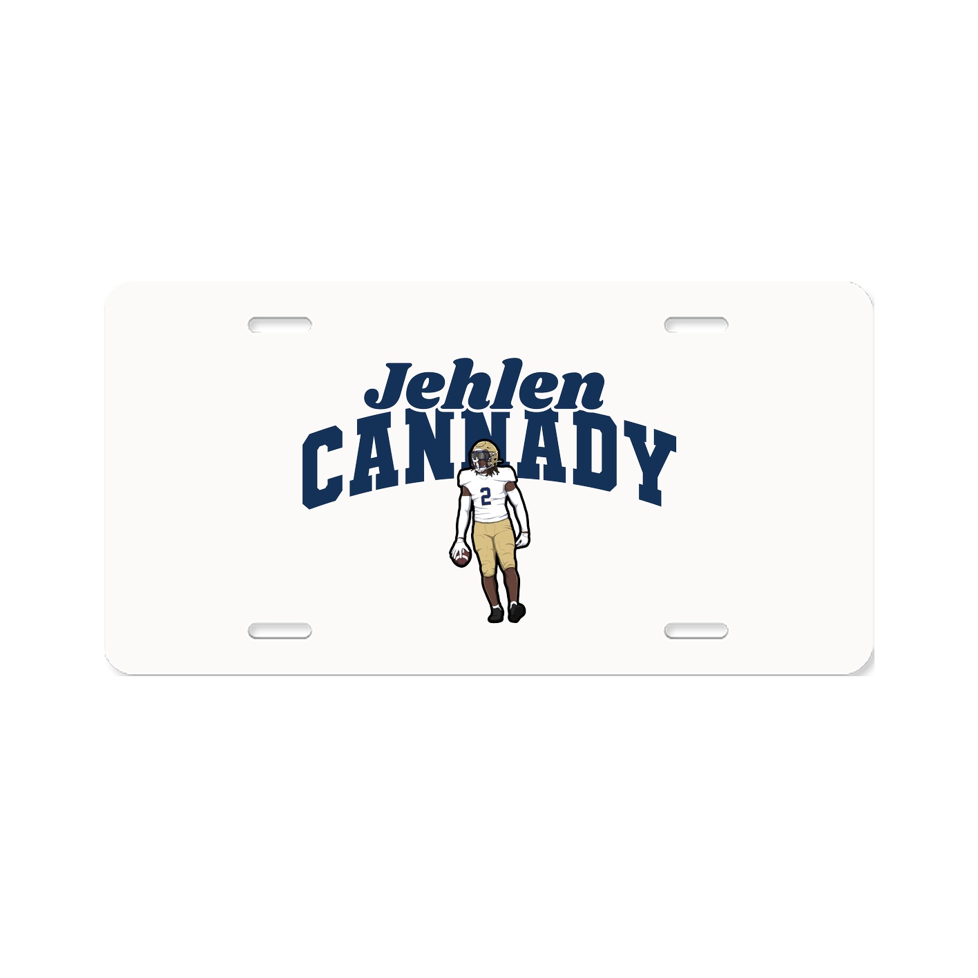 License Plate — Signature Arch in Classic