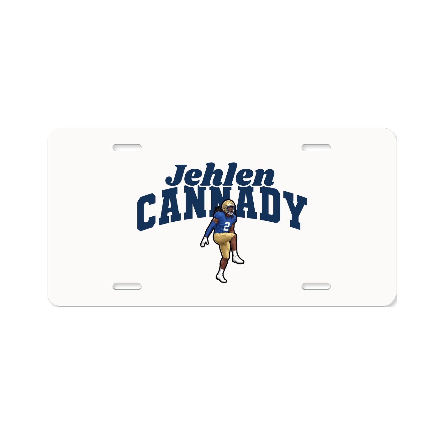 License Plate — Signature Arch in Classic