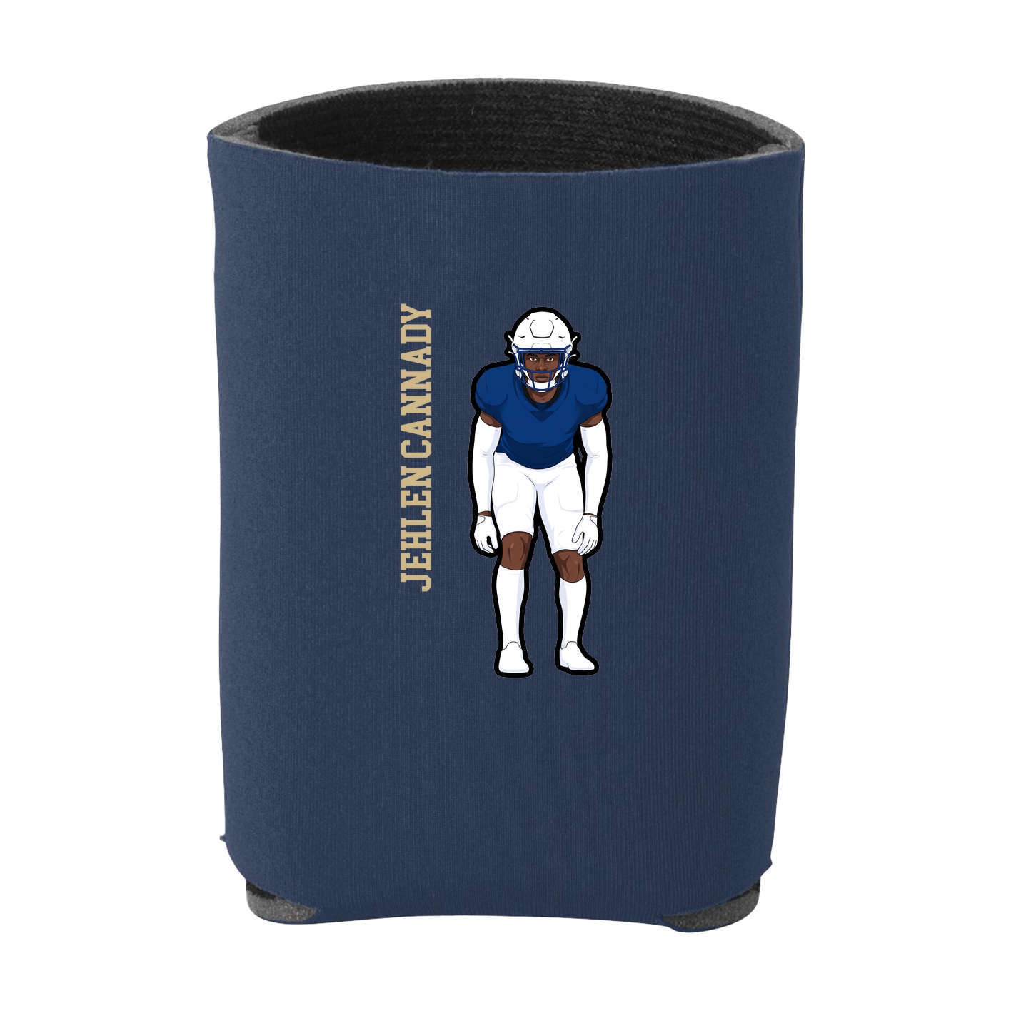 Can Holder — Name Vertical in Navy