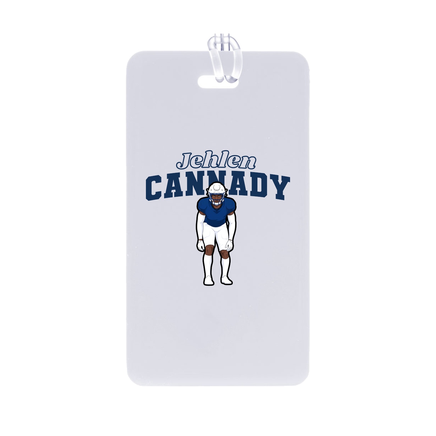 Bag Tag — Name Arch in Classic