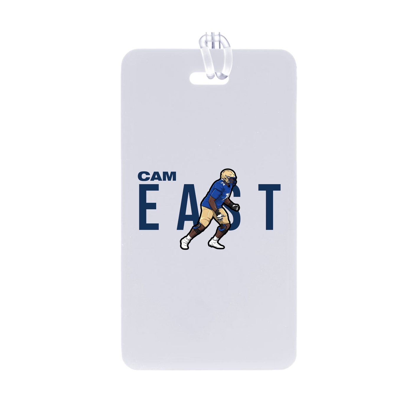 Bag Tag — Player Name in Classic