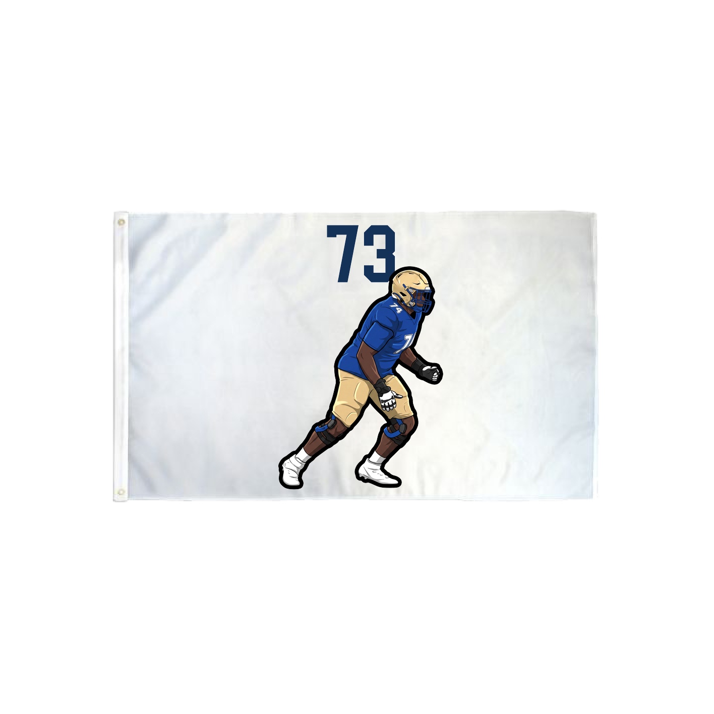 3x5 Flag — Number Top in Classic