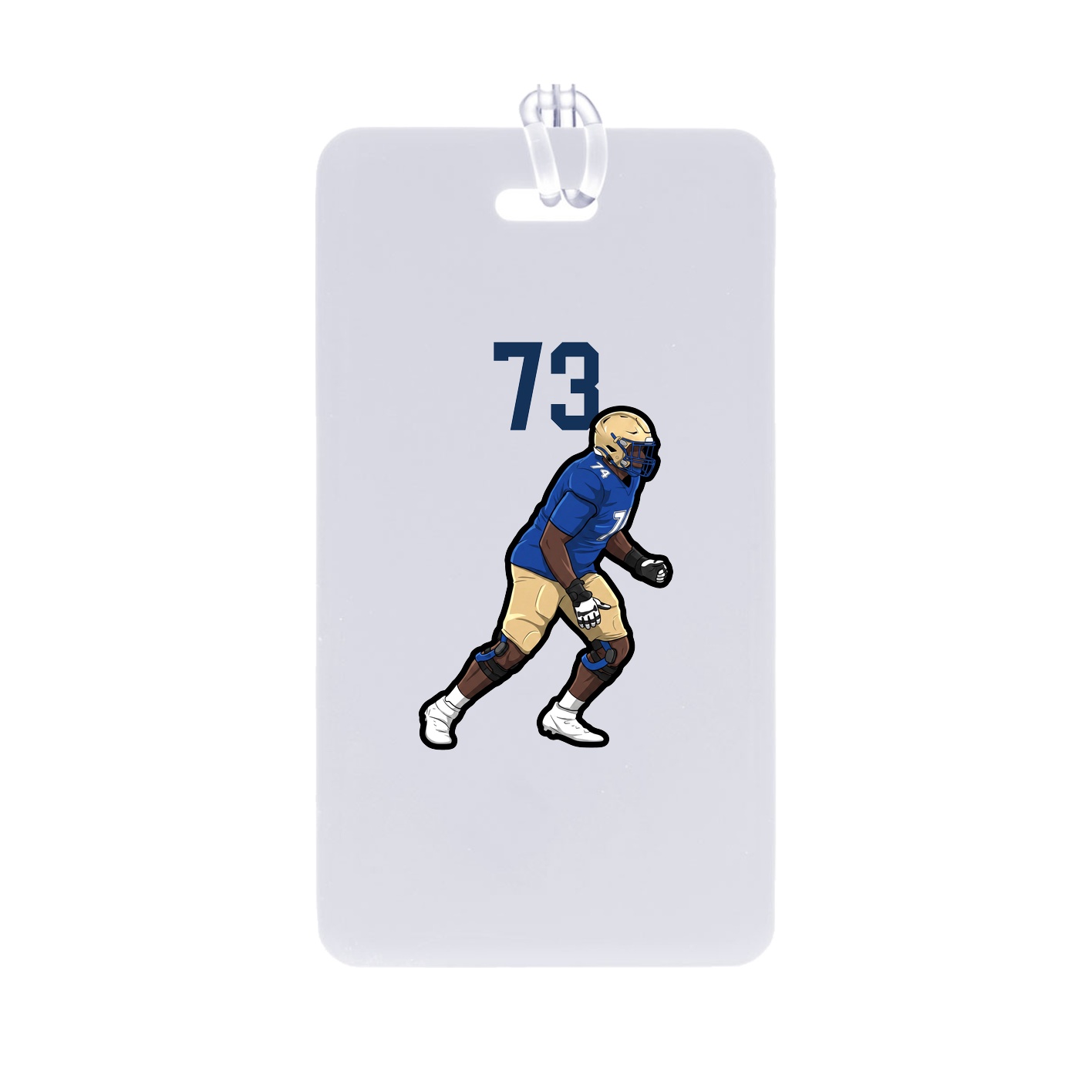 Bag Tag — Number Top in Classic