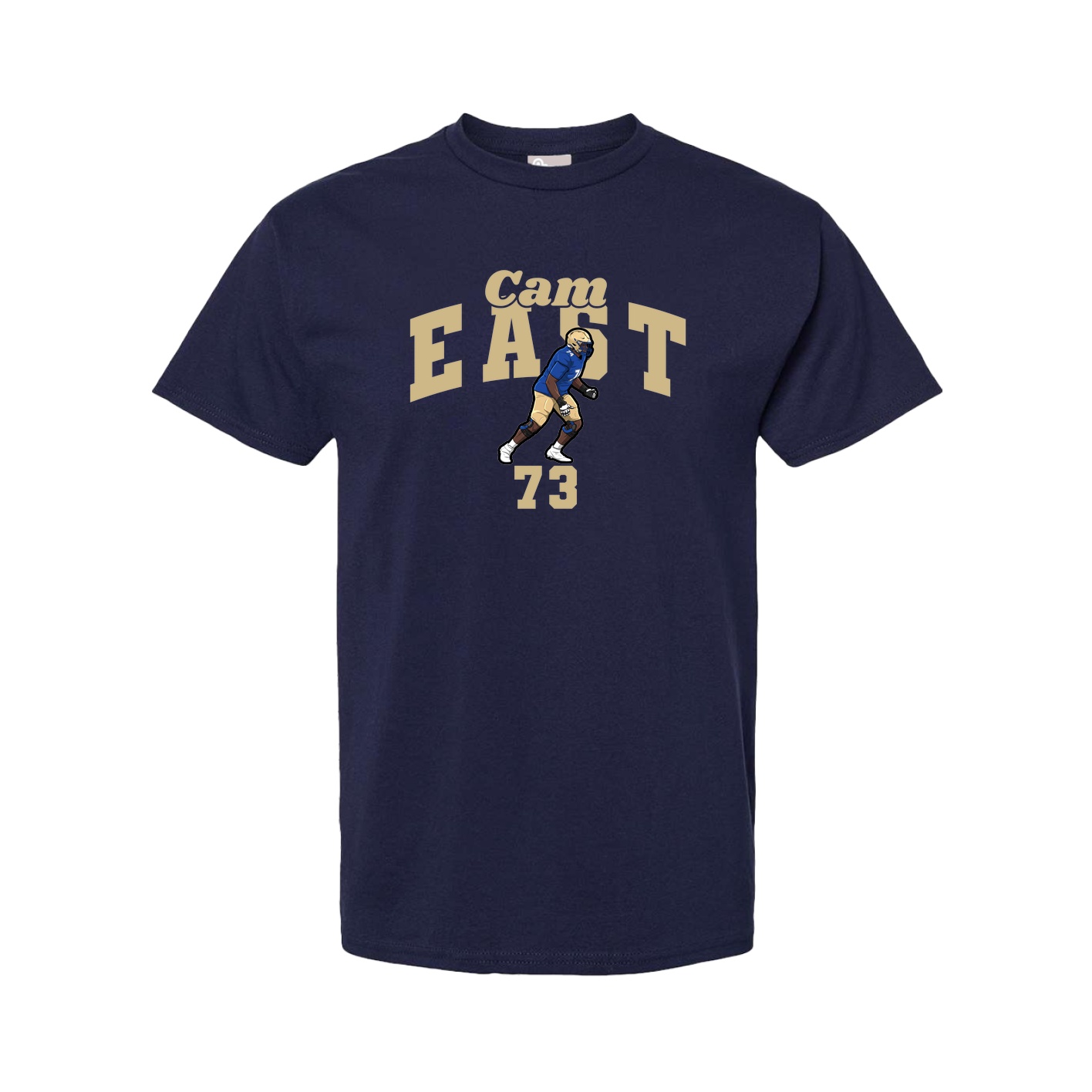 Youth Tee — Signature Arch in Navy