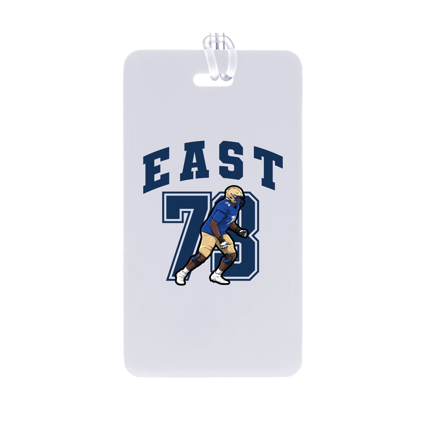 Bag Tag — Number in Classic